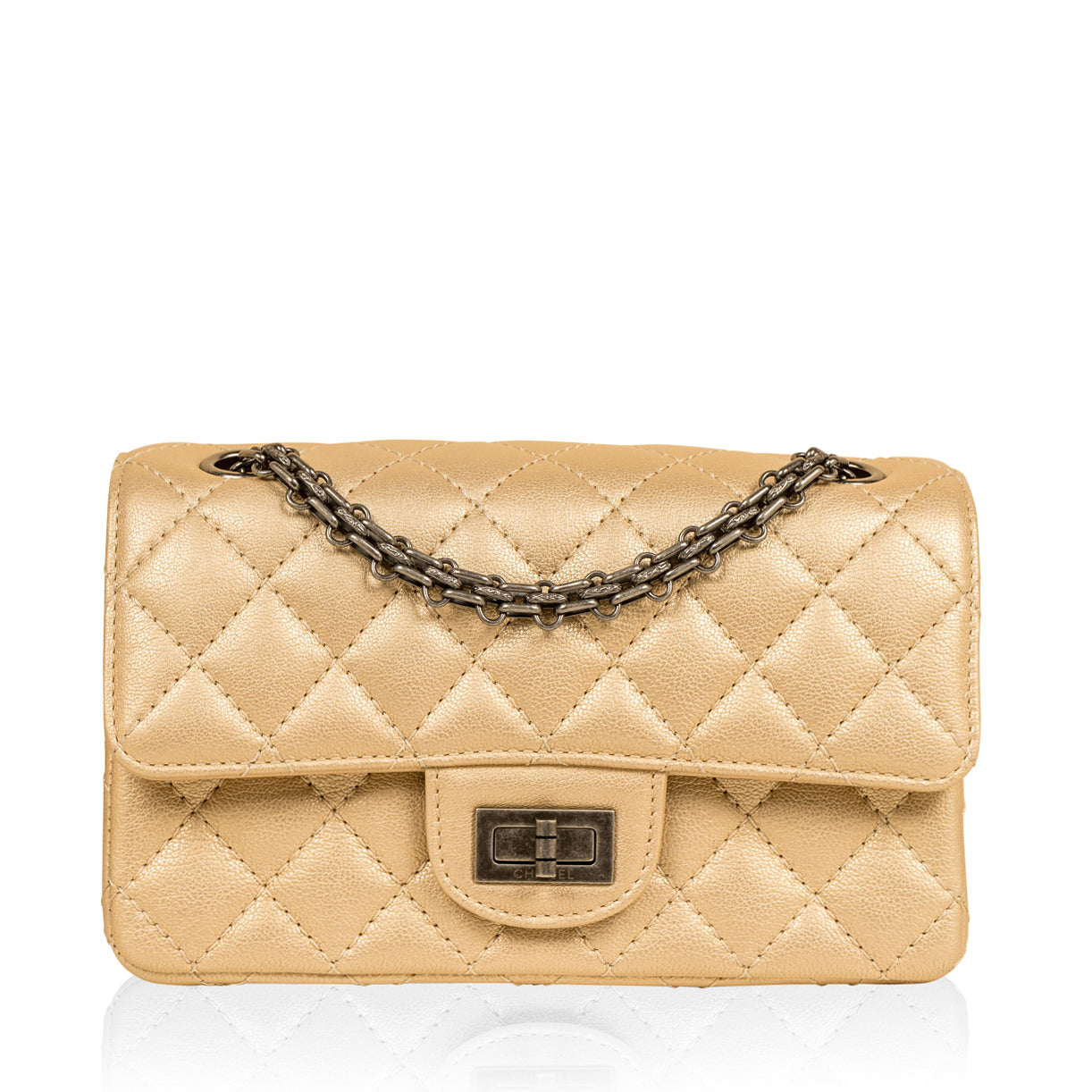 Chanel Classic Flap Caviar Gold Shoulder Bag Caviar