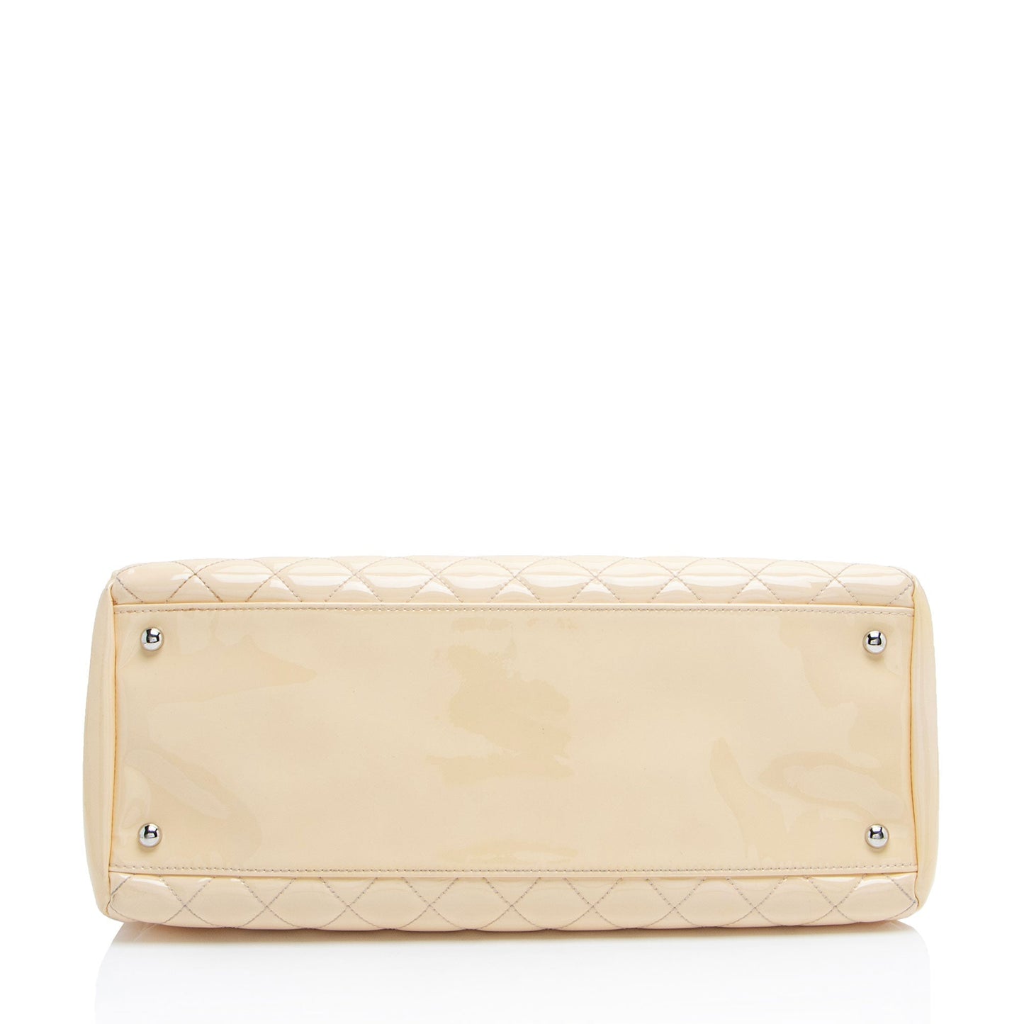 Chanel Patent Leather Just Mademoiselle Large Bowler Bag
