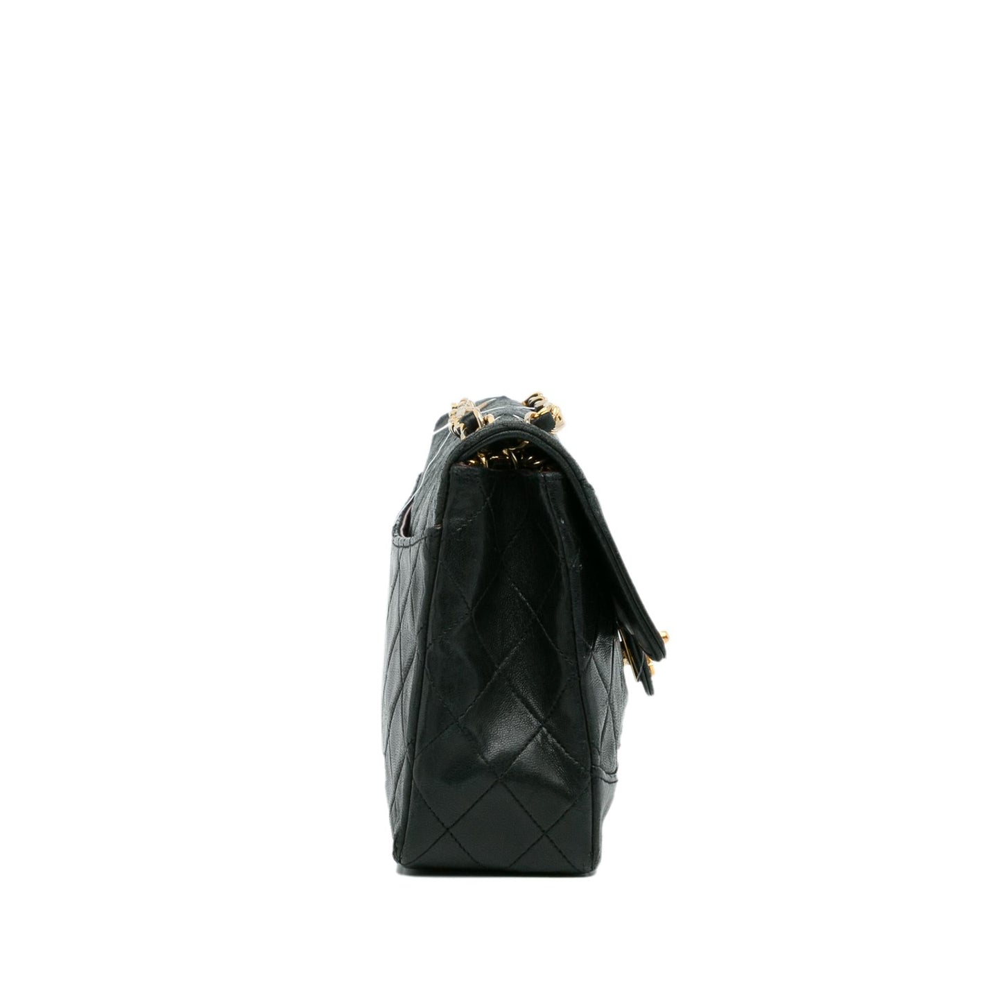 Chanel Gabrielle Lambskin Black Shoulder Bag Style 16