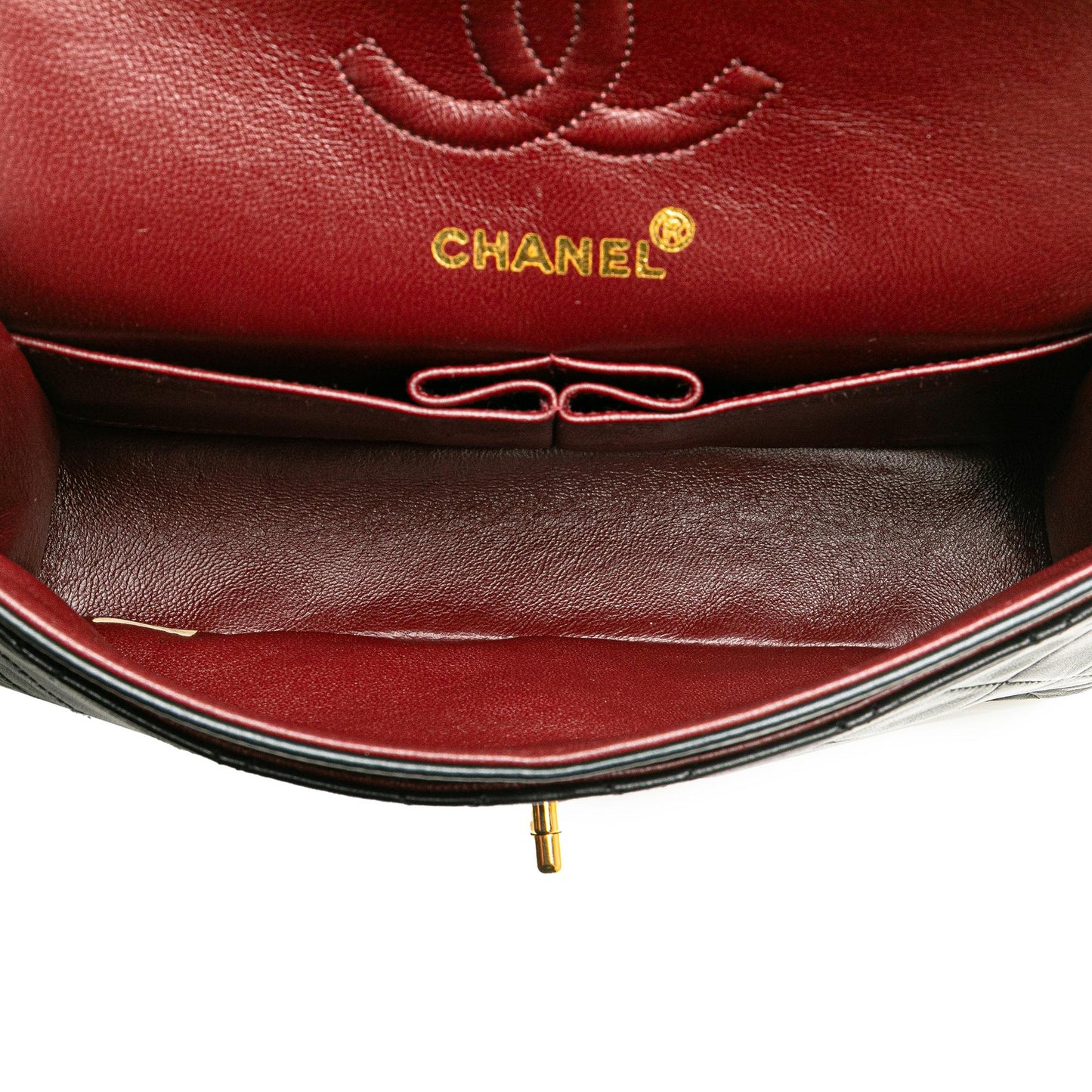 Chanel Gabrielle Lambskin Black Shoulder Bag Style 53