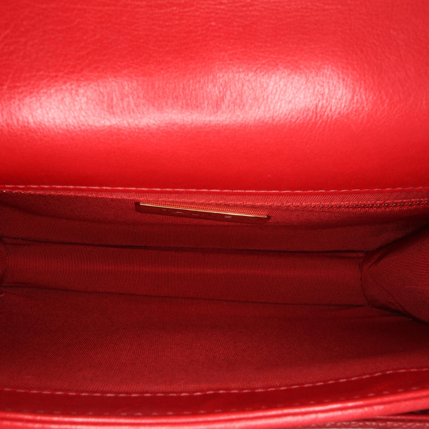 Chanel Gabrielle Caviar Red Shoulder Bag Style 2