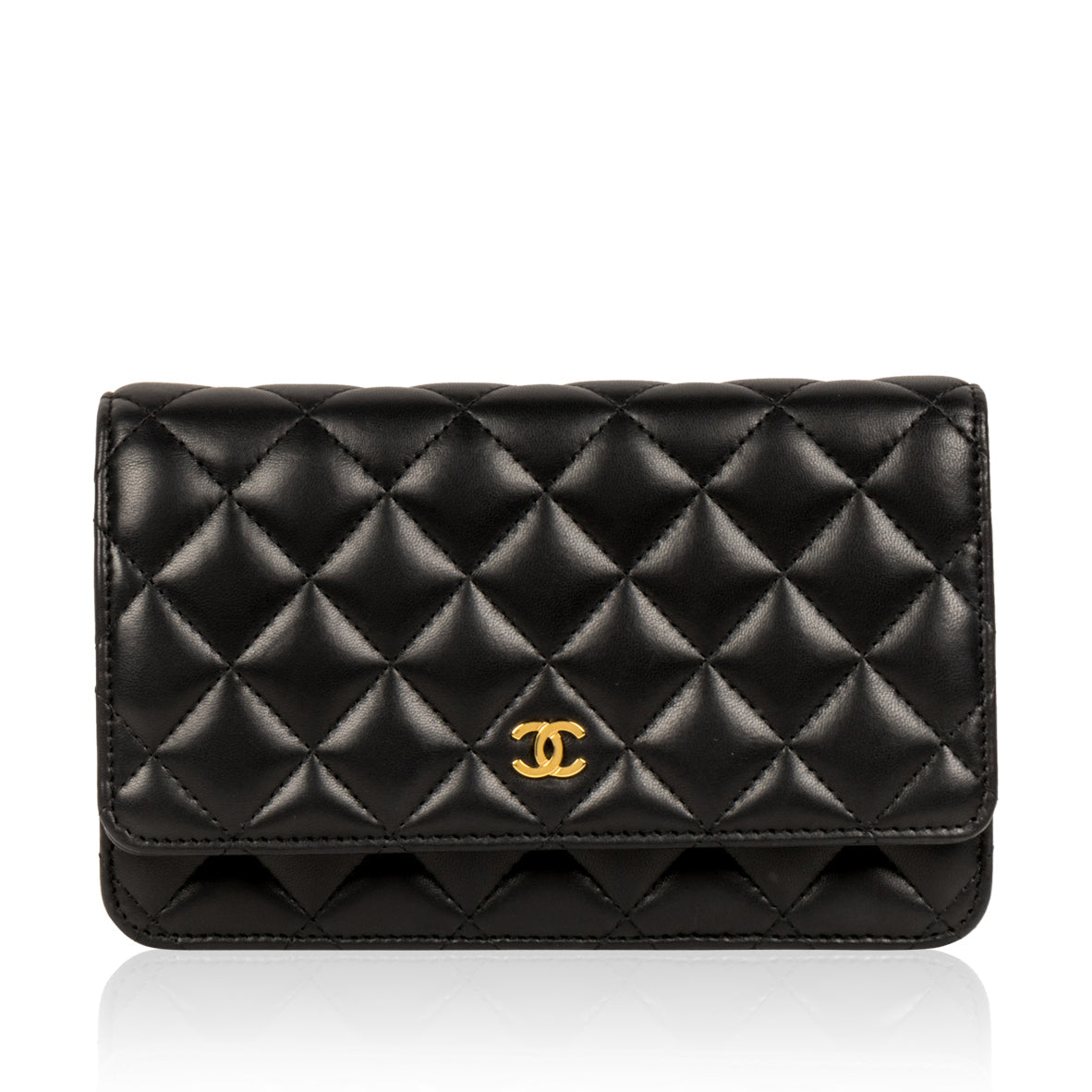 Chanel Classic Flap Lambskin Black Crossbody Style 4