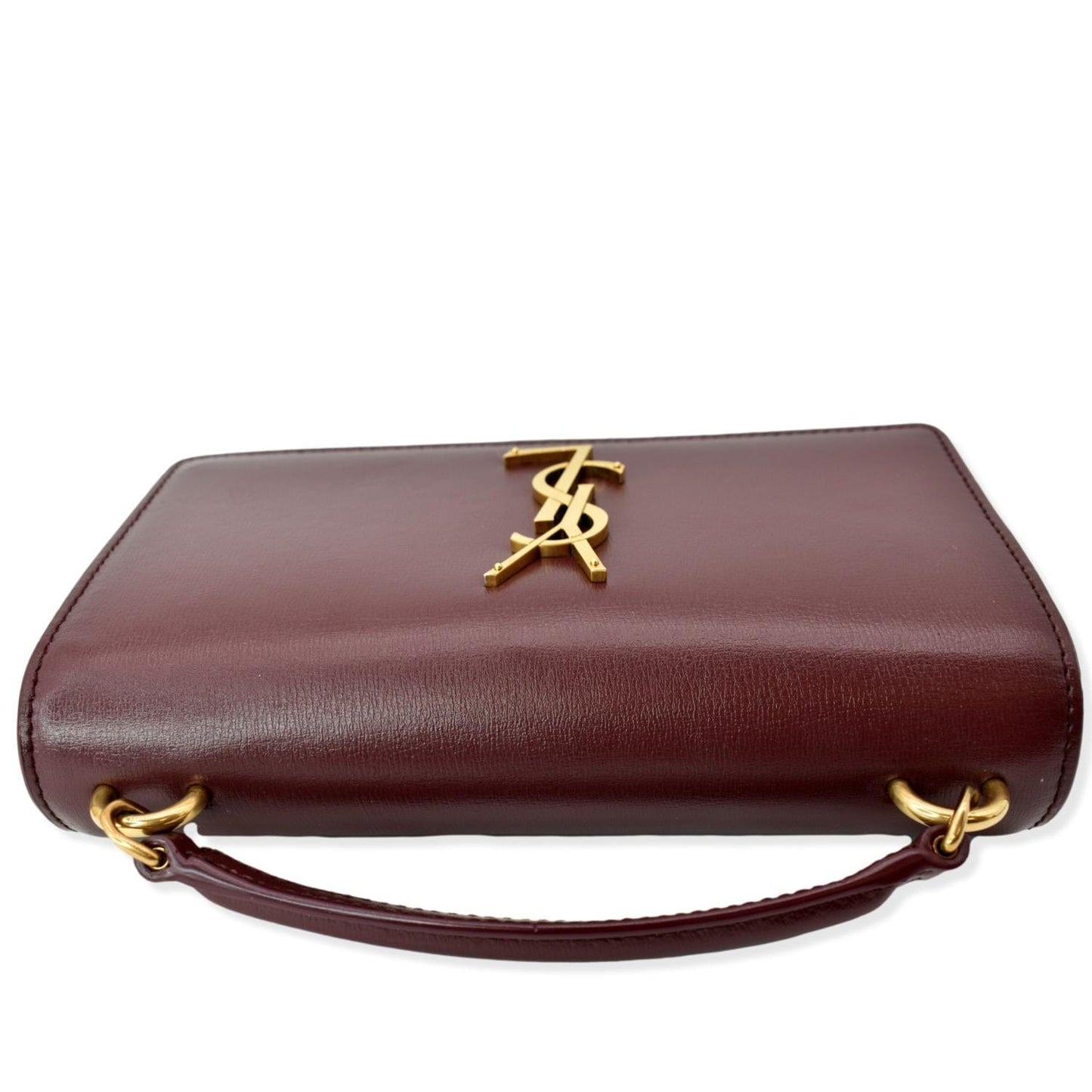 Saint Laurent Sunset Leather Red Crossbody Style 5