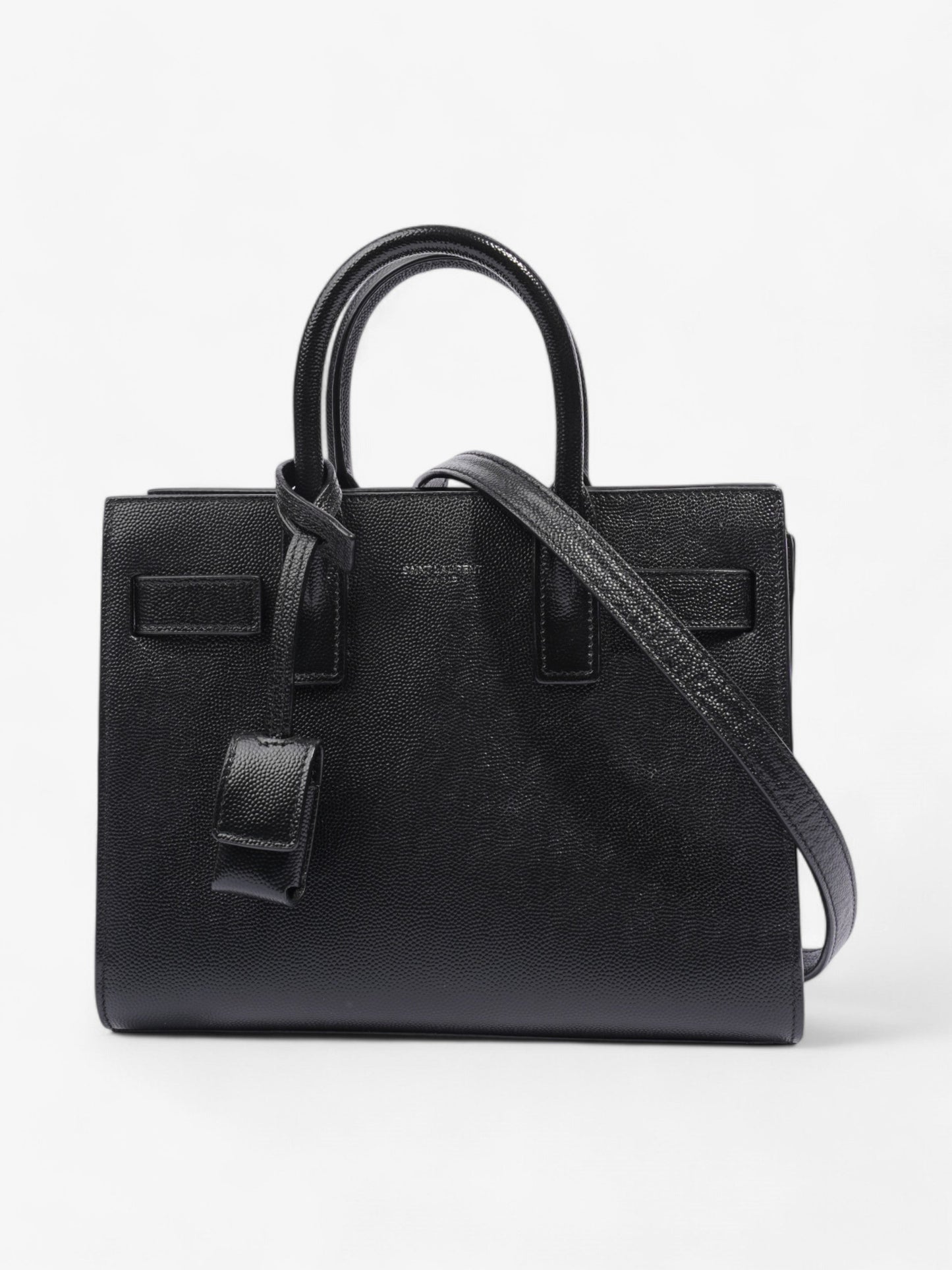 Saint Laurent Sac De Jour Leather Black Handbag Style 3