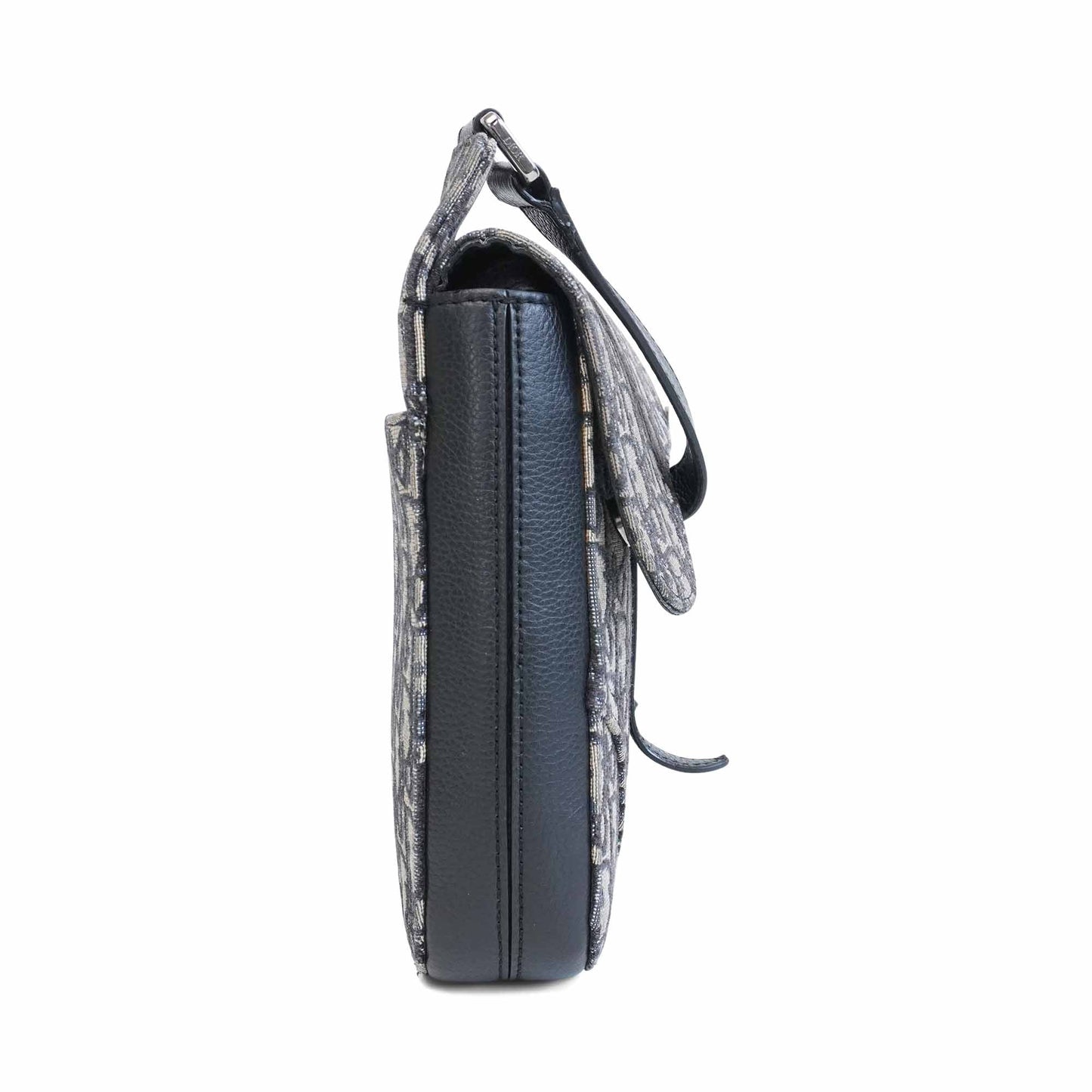 Dior Monogram Leather Canvas Crossbody Bag