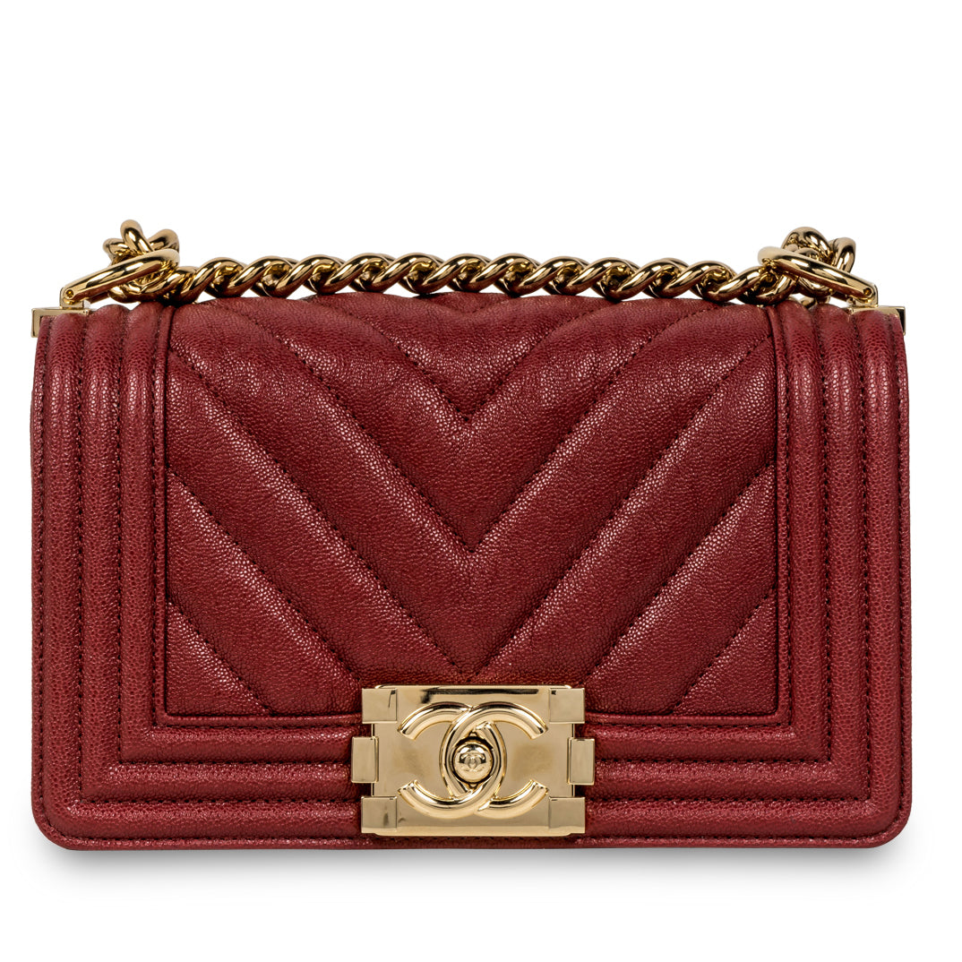Chanel Boy Bag Leather Black Shoulder Bag Style 5