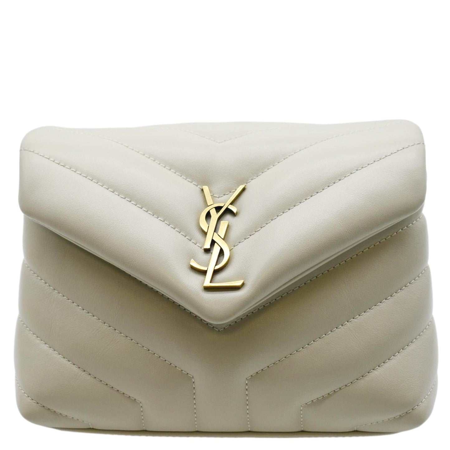 Saint Laurent Loulou Leather Red Crossbody Style 4