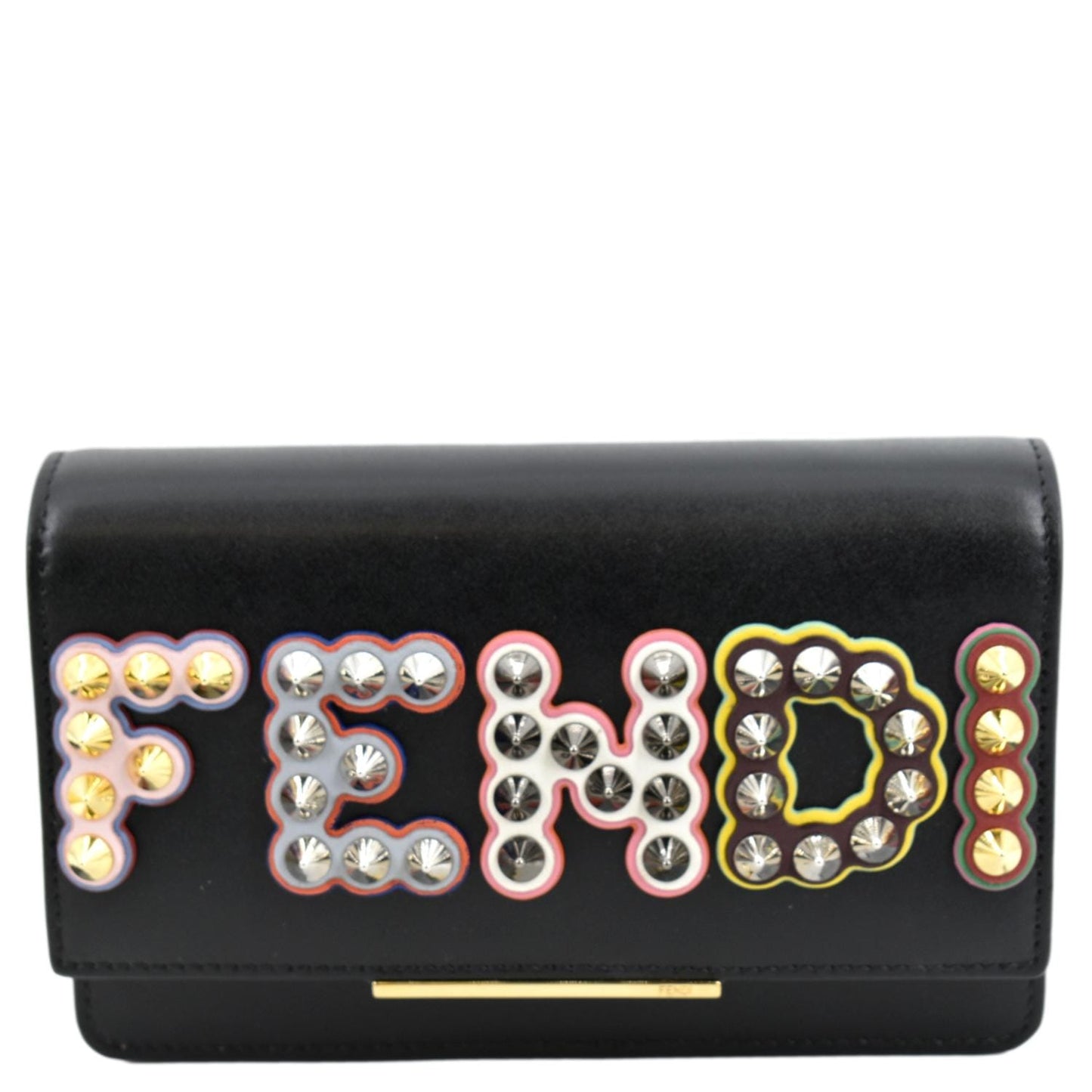 Fendi Luxury Leather Black Crossbody Style 4