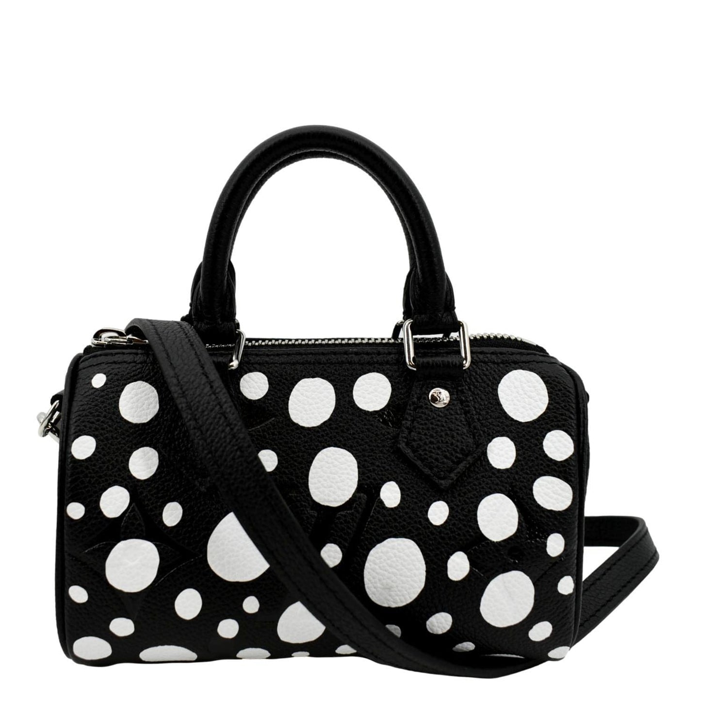 Louis Vuitton LV x YK Nano Monogram Empreinte Leather Shoulder bag Black/Bicolor
