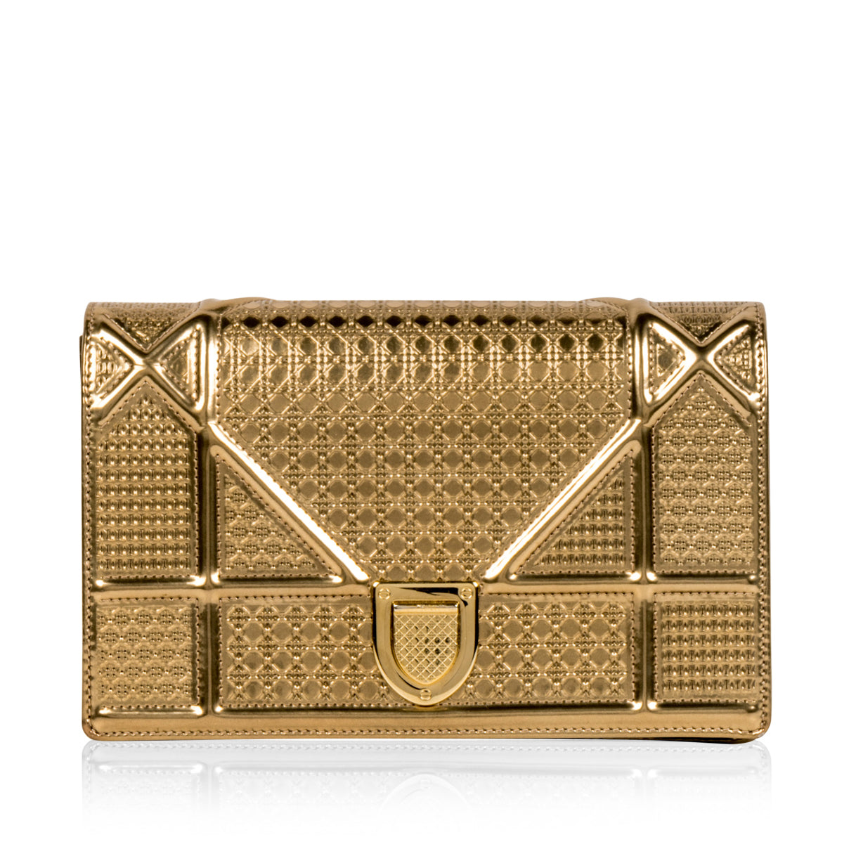 Dior Chain Leather Tote Bag
