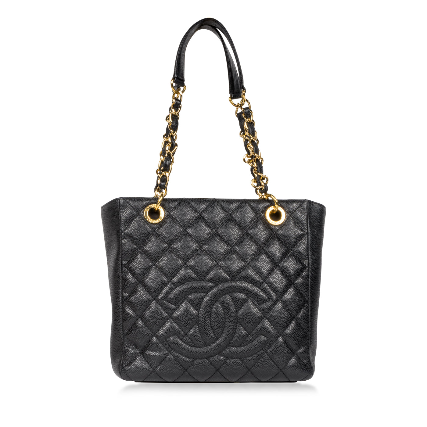 Chanel Timeless Caviar Black Tote Bag Style 54