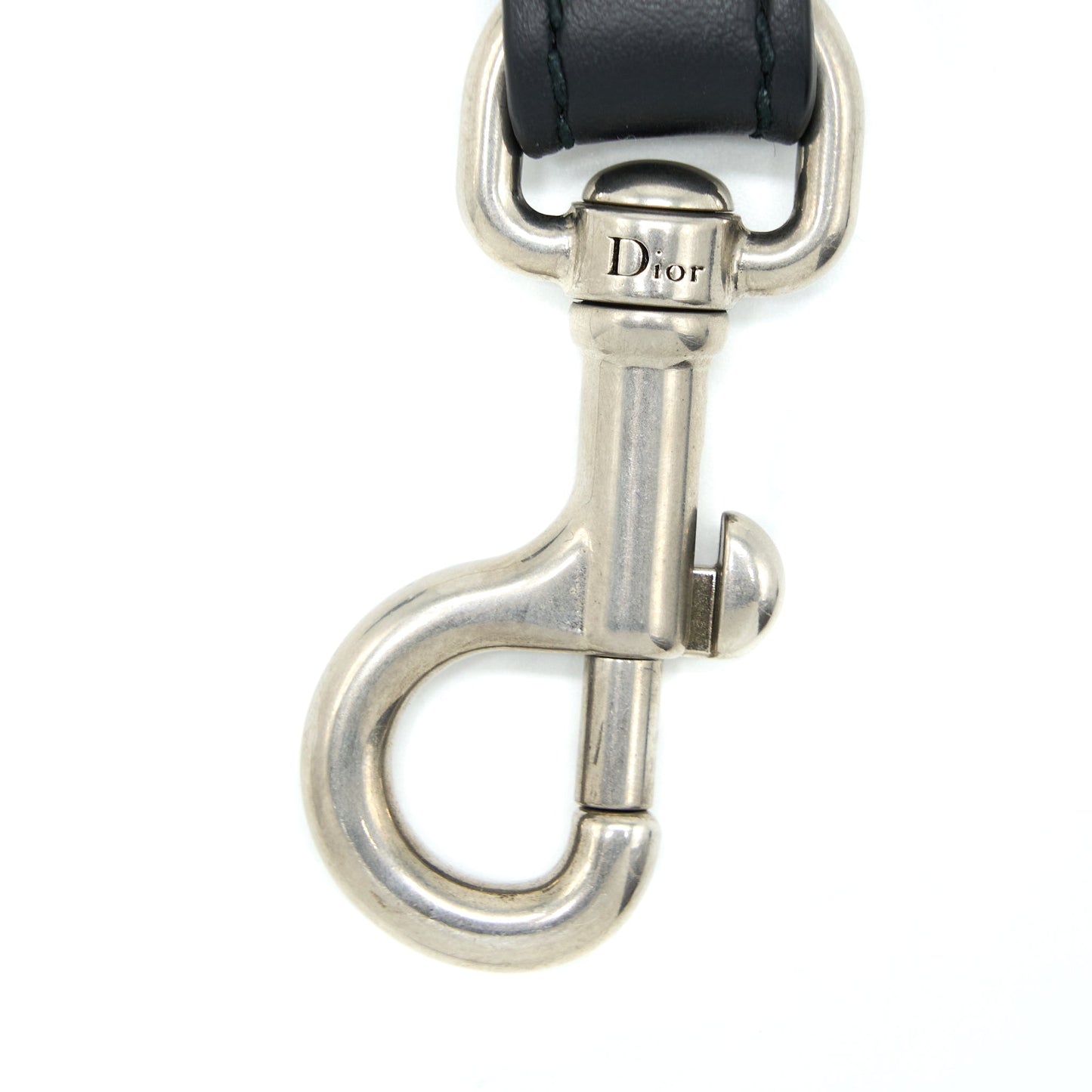 Dior Canvas Embroidered Shoulder Strap Black/White