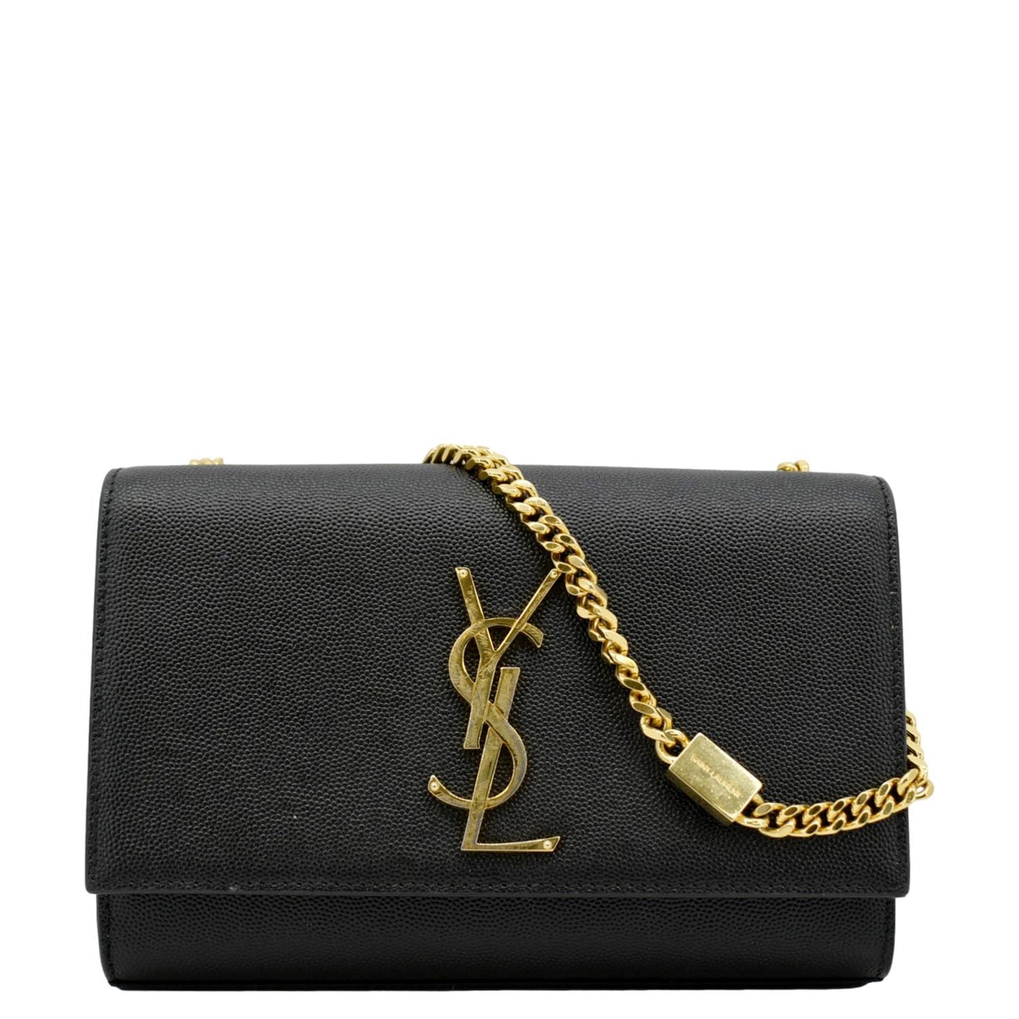 Saint Laurent Kate Leather Black Crossbody Style 21