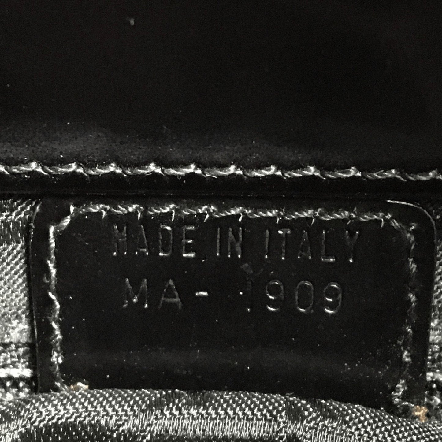 Dior Black Chrome Beaded Malice Tote