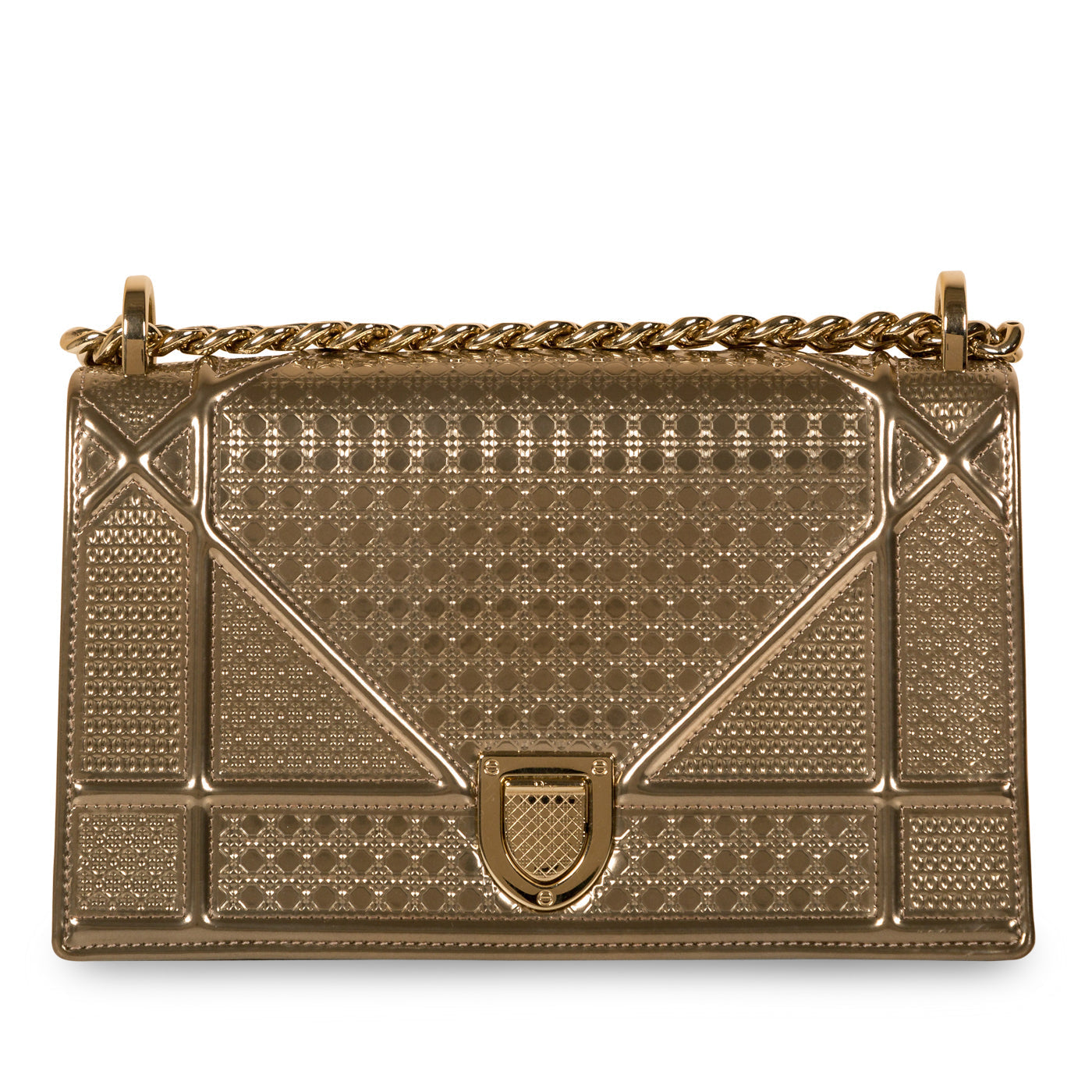 Dior Chain Leather Shoulder Bag