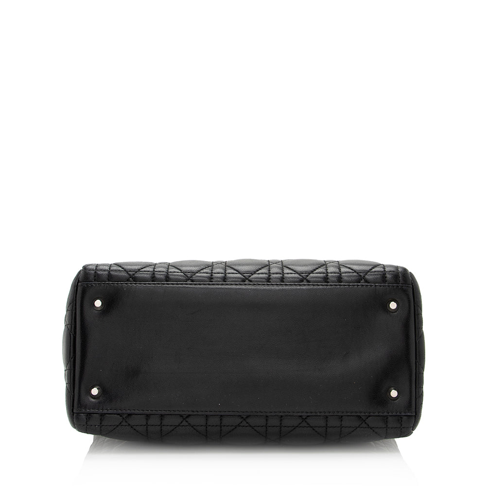 Dior Lambskin Dior Medium Tote (SHF-20990)