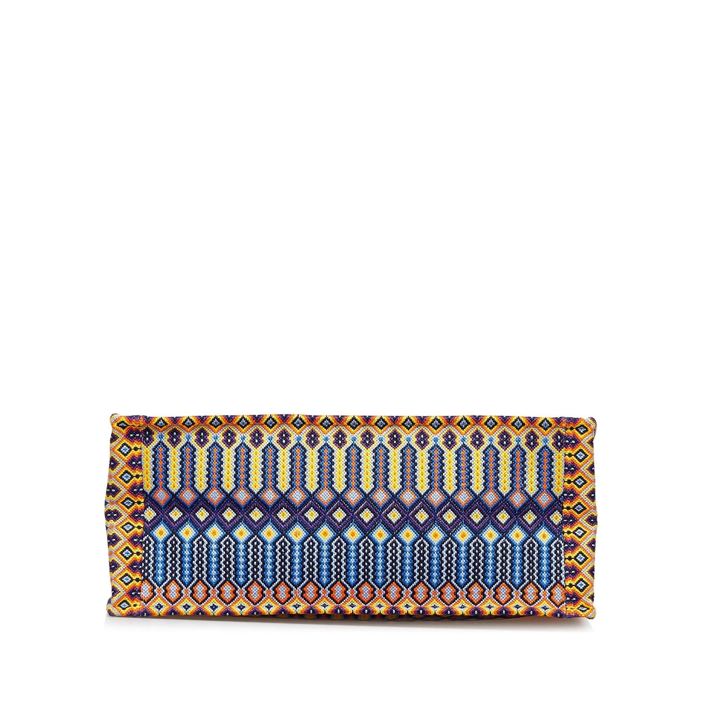 Dior Large Multicolor Embroidered Book Tote (SHG-GboZYw)