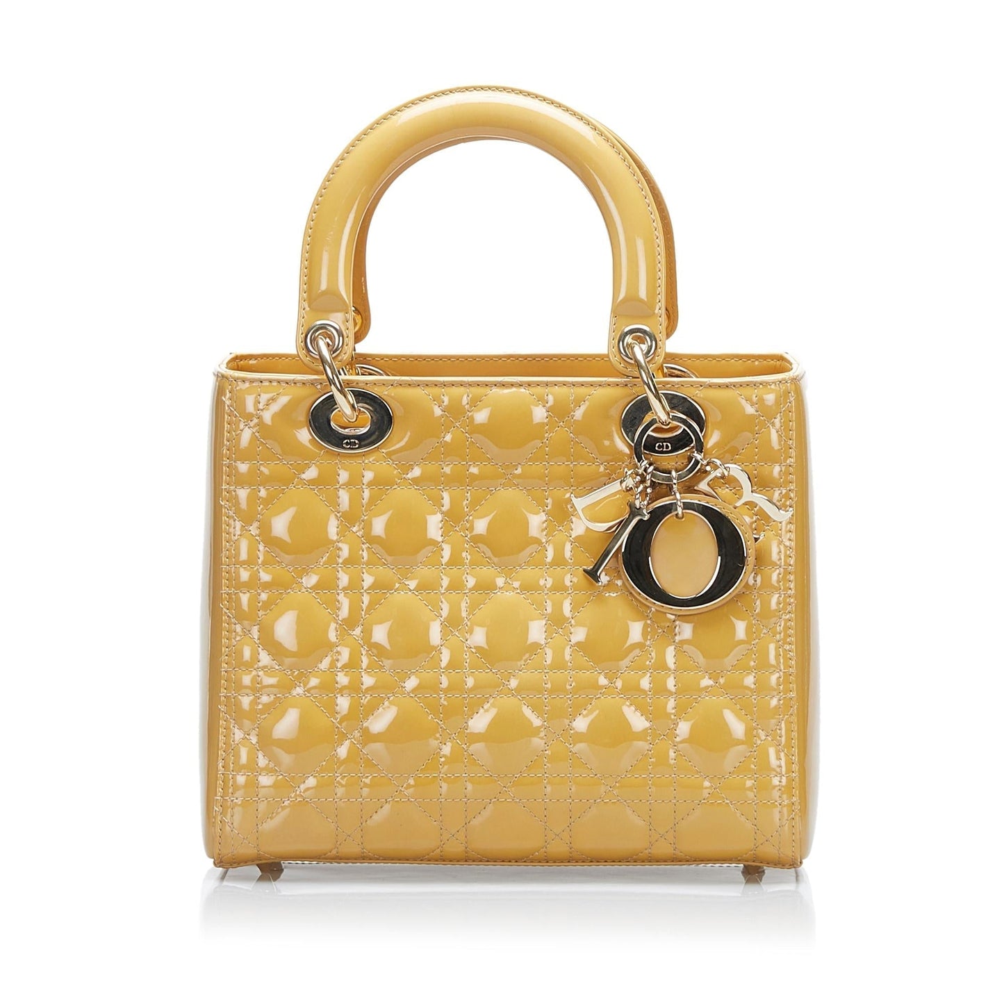 Dior Lady Dior Leather Mini Handbag