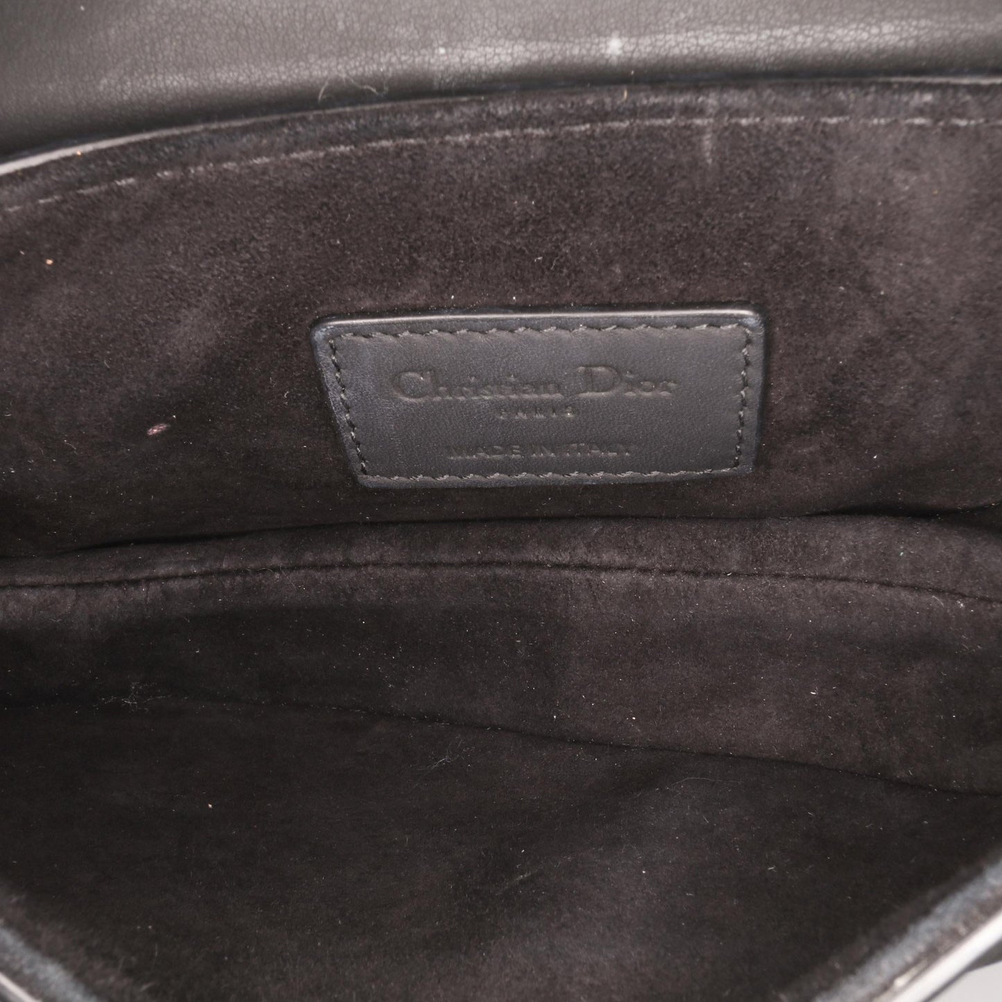 Dior Mini Ultra Matte Calfskin Saddle Bag