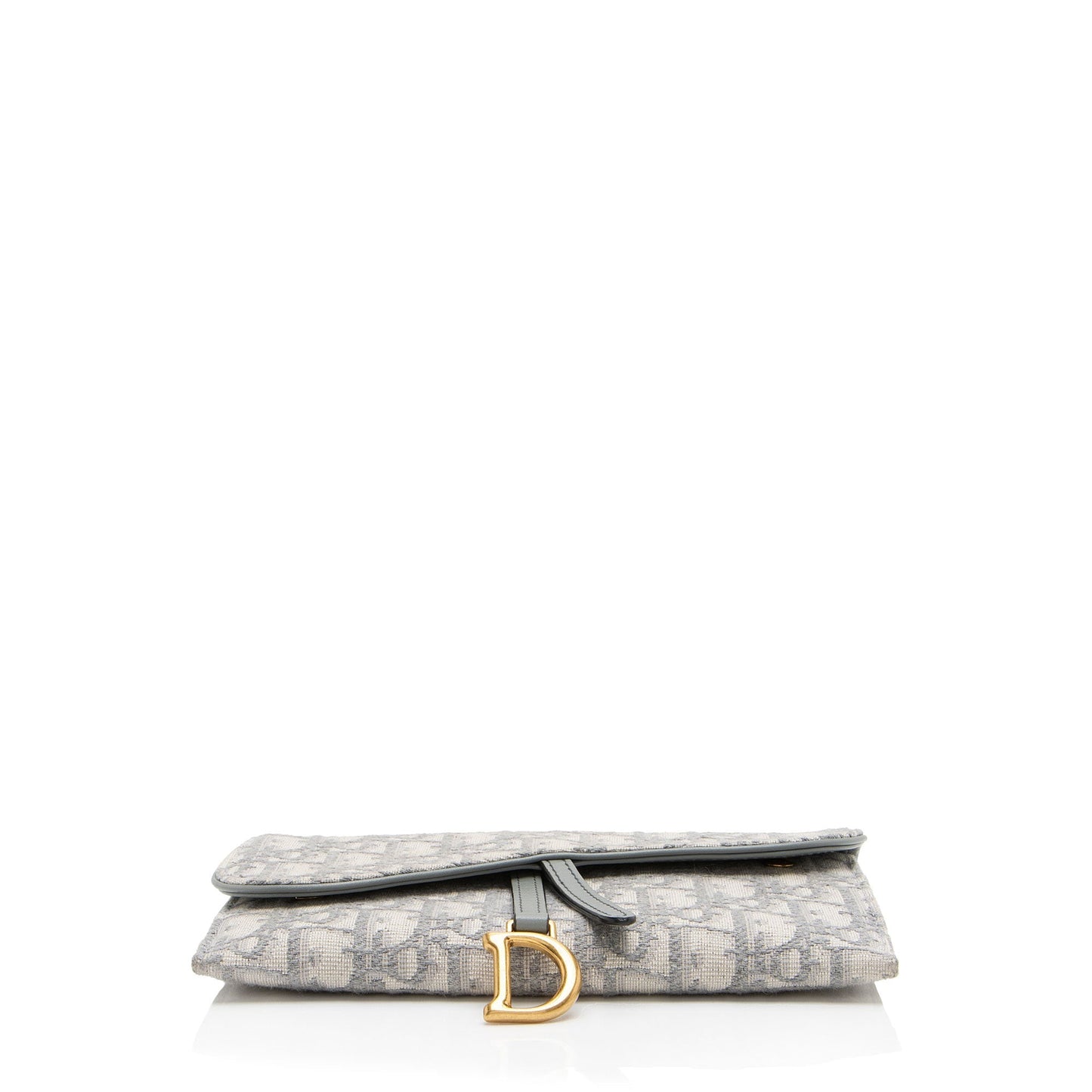 Dior Oblique Small Saddle Pouch with Chain
