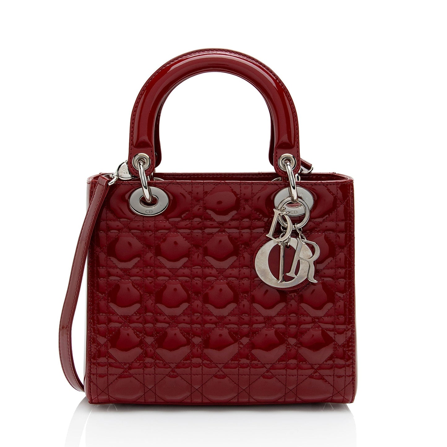 Dior Lady Dior Leather Mini Tote Bag