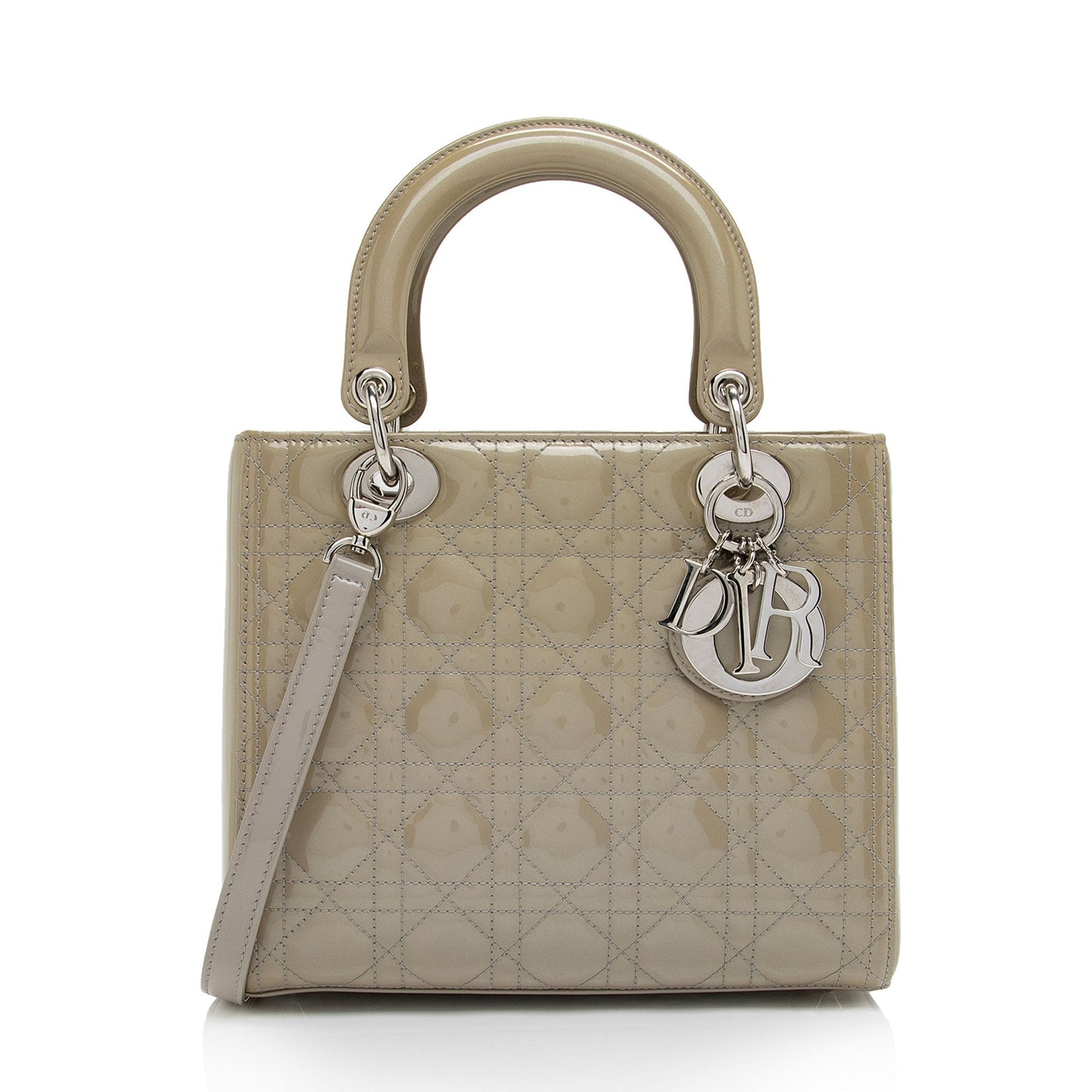 Dior Lady Dior Leather Mini Tote Bag