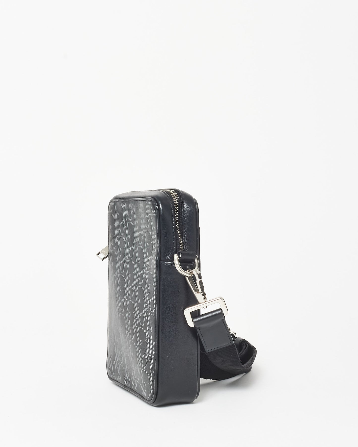 Dior Monogram Leather Canvas Crossbody Bag