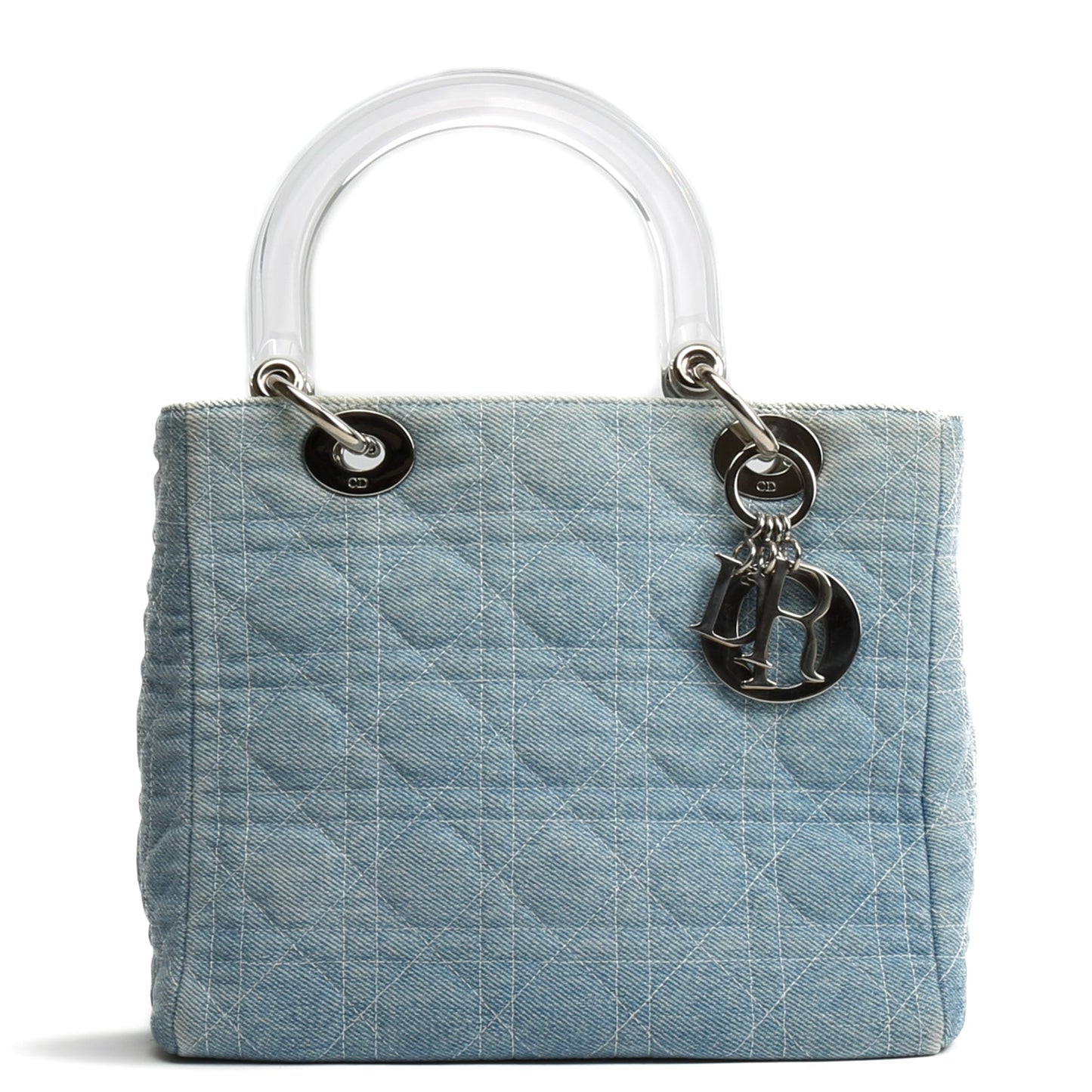 Dior Lady Dior Canvas Crossbody Bag