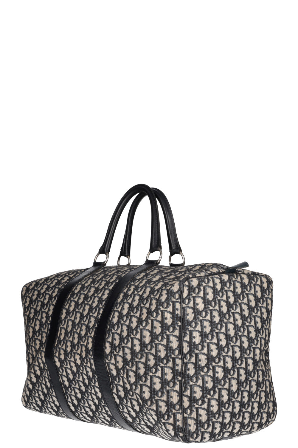 Christian Dior Boston Bag Oblique Blue 45