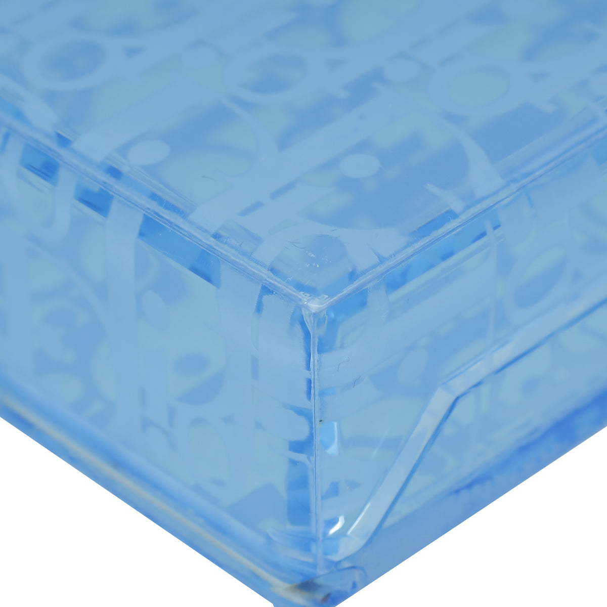 Christian Dior Blue X Rimowa Plexiglass Pouch Bag For Men