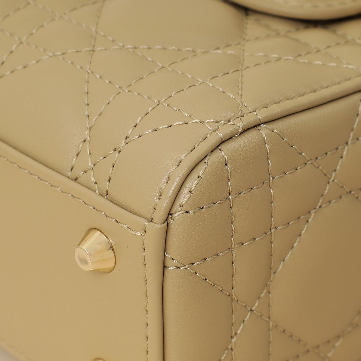 Dior Lady Dior Leather Handbag Style 81