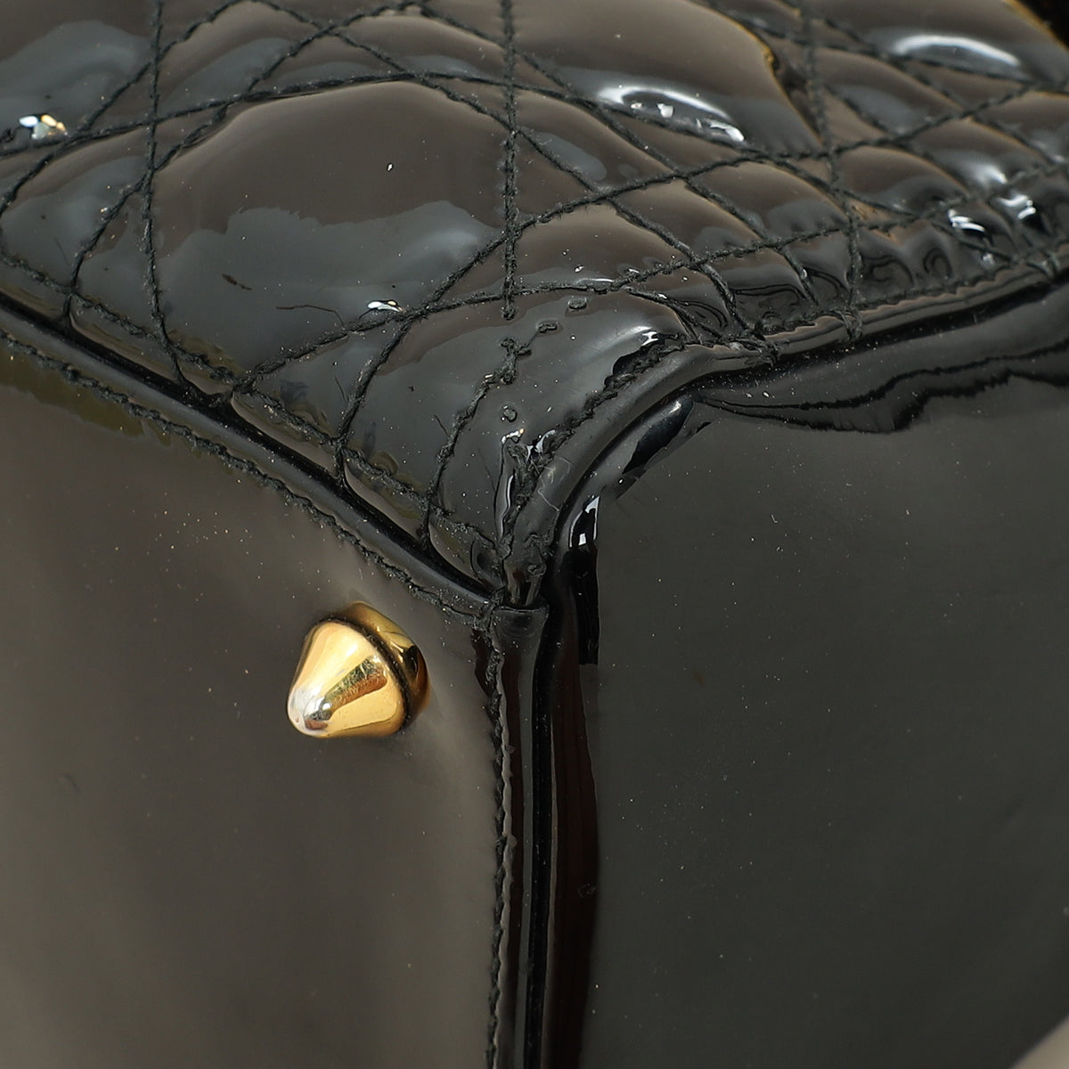 Dior Lady Dior Leather Handbag Style 74