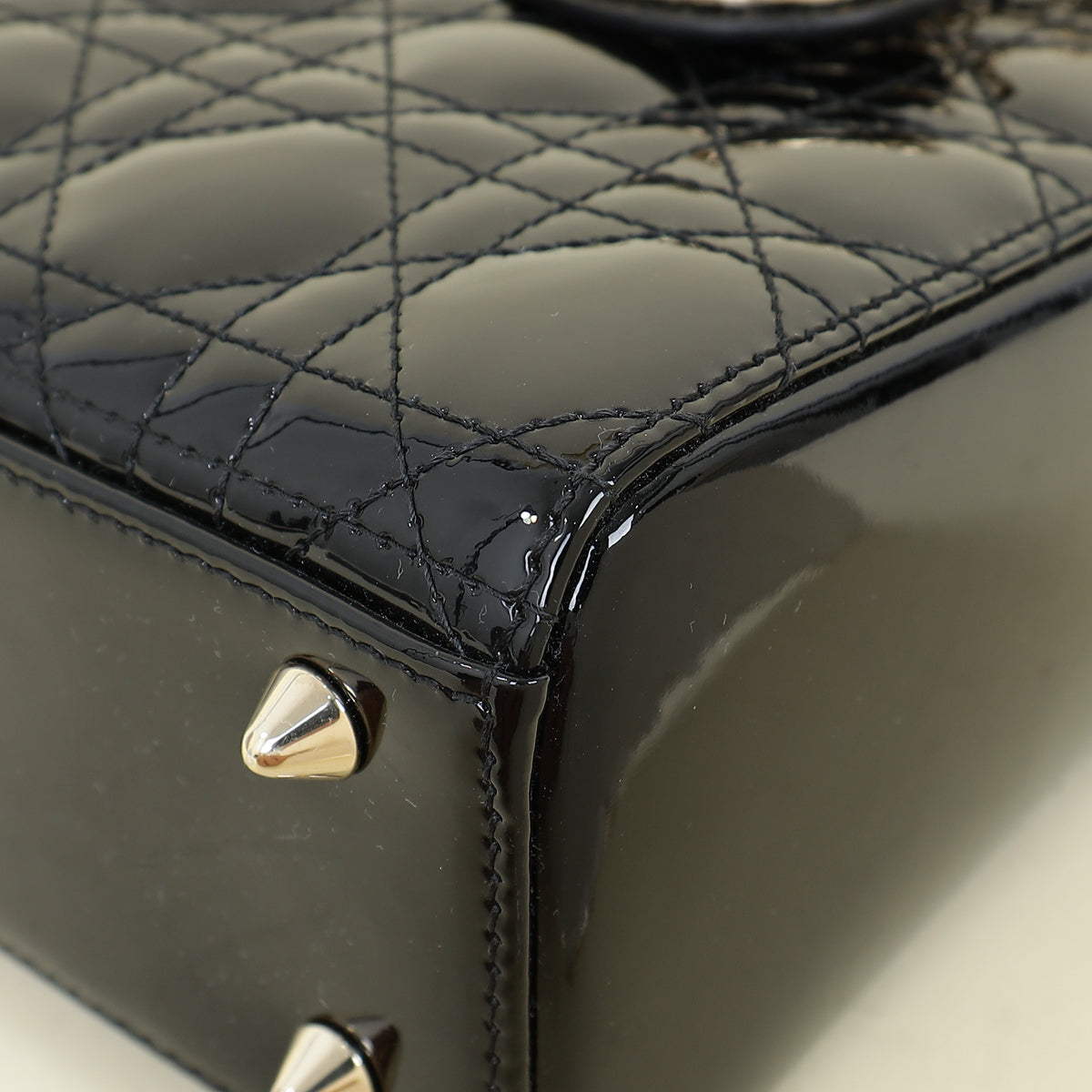 Dior Lady Dior Leather Handbag Style 91
