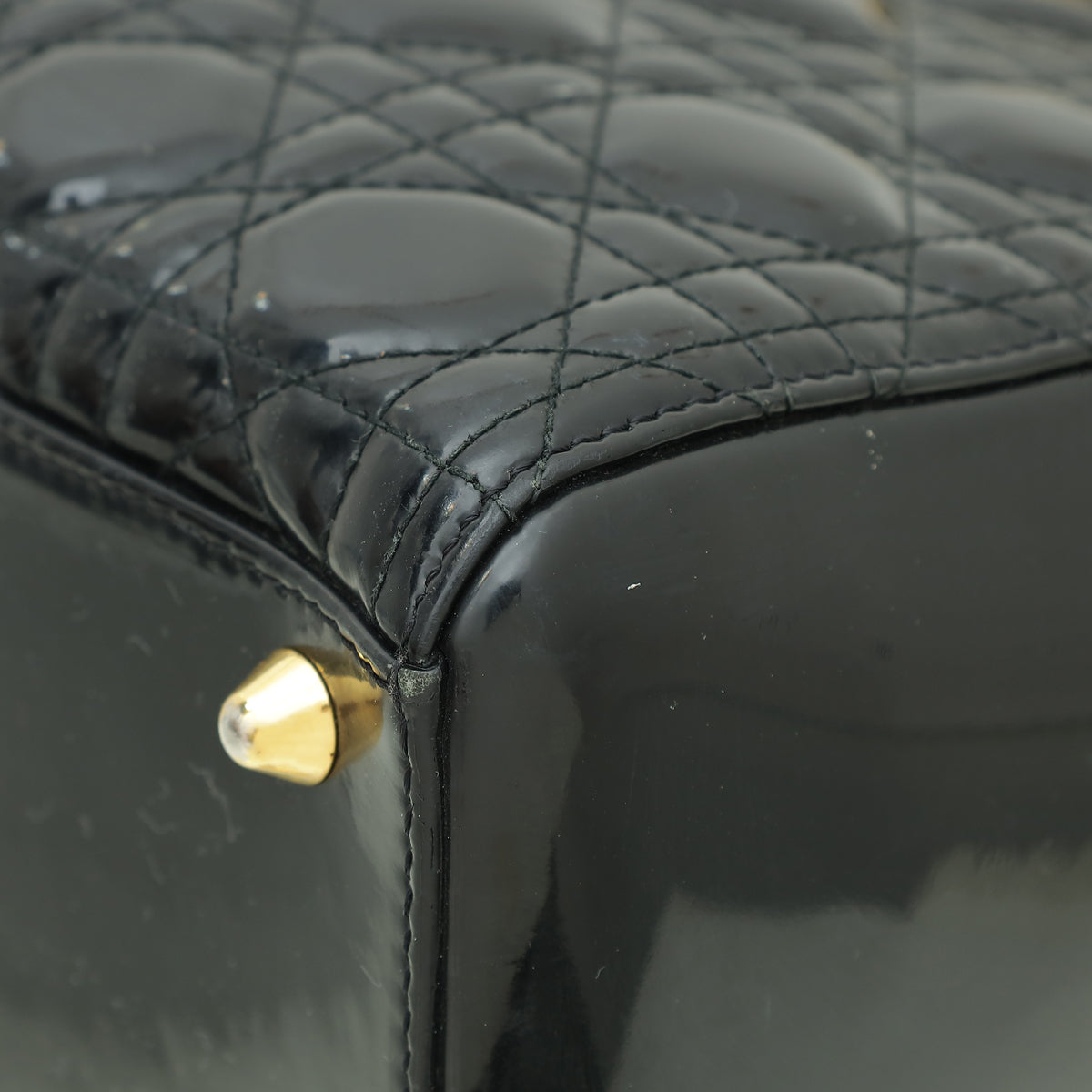 Dior Lady Dior Leather Handbag Style 41