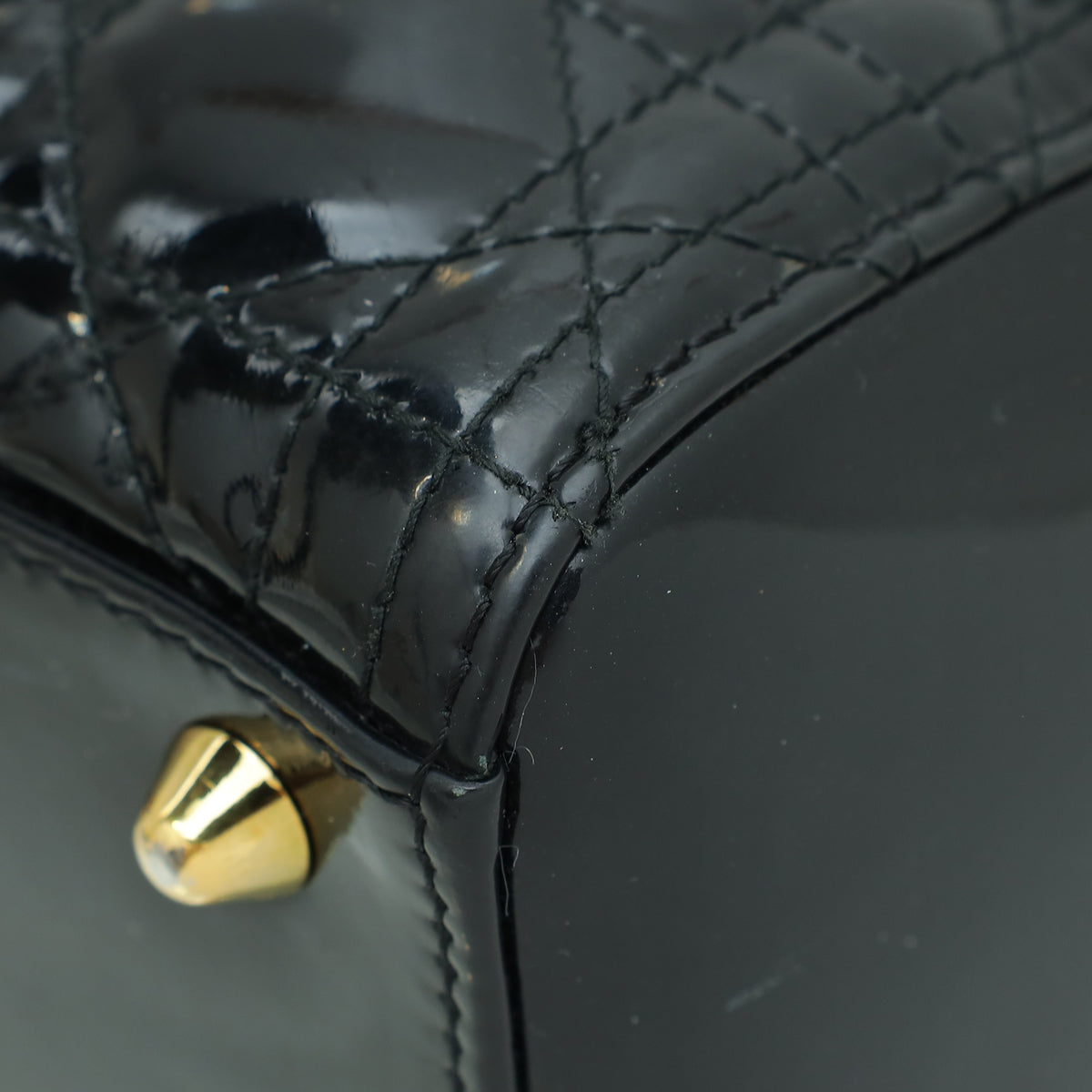 Dior Lady Dior Leather Handbag Style 33