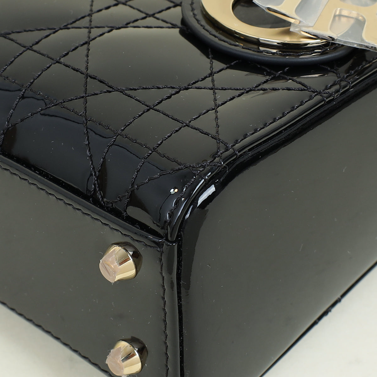 Dior Lady Dior Leather Handbag Style 96