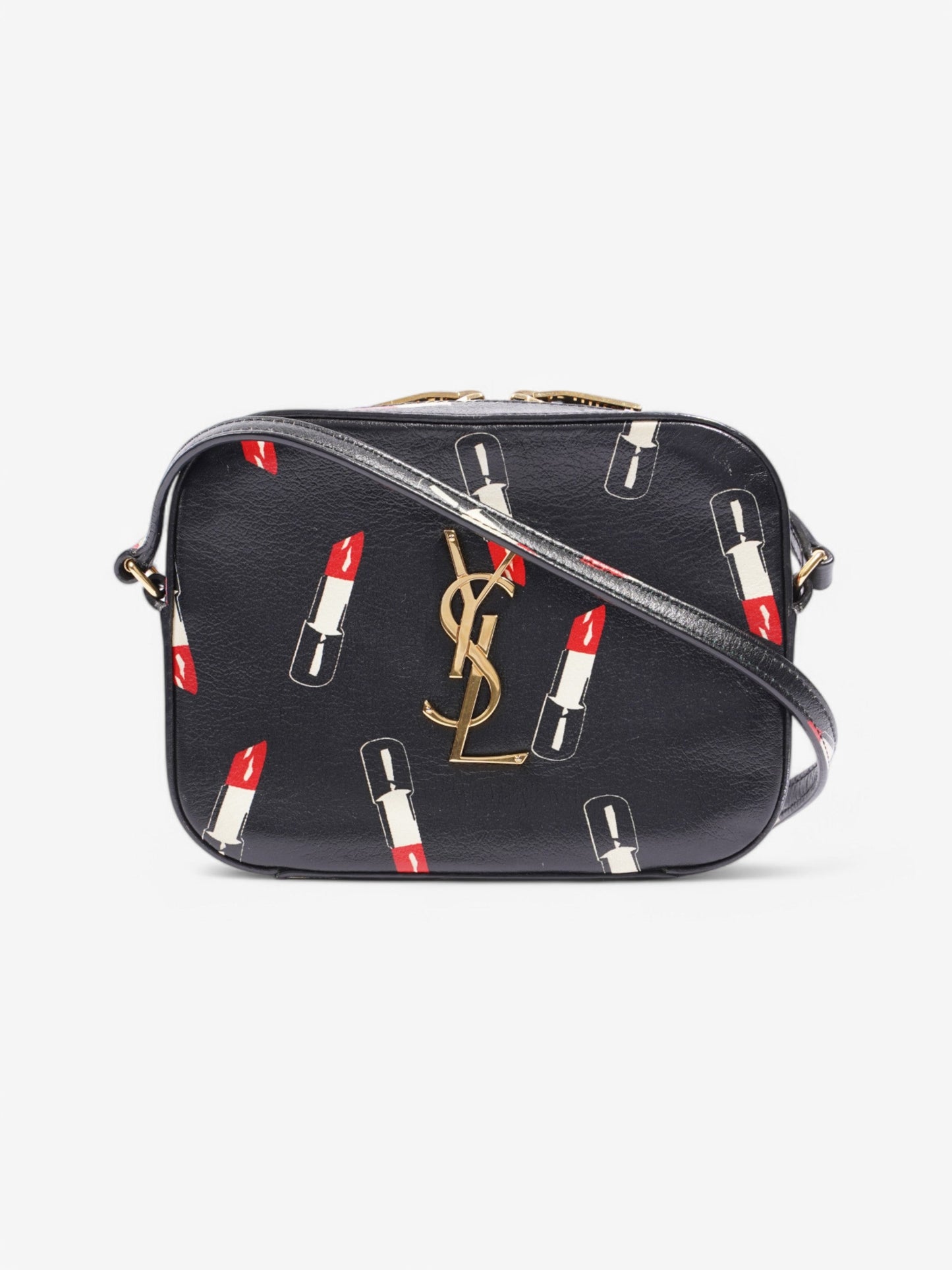 Saint Laurent Leather Black Shoulder Bag Style 11