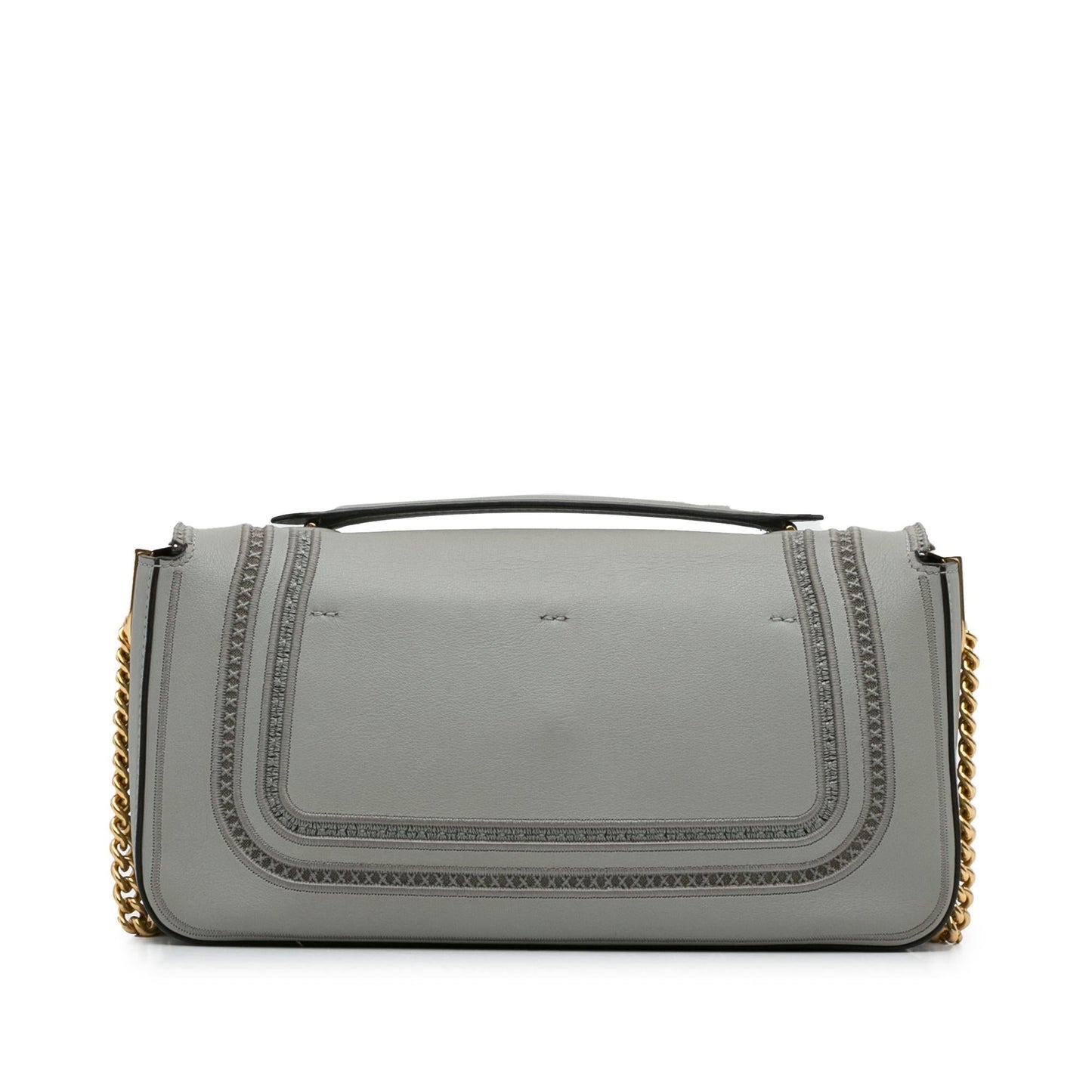 Fendi Embroidered Lace Baguette Chain (SHG-zdSYoP)