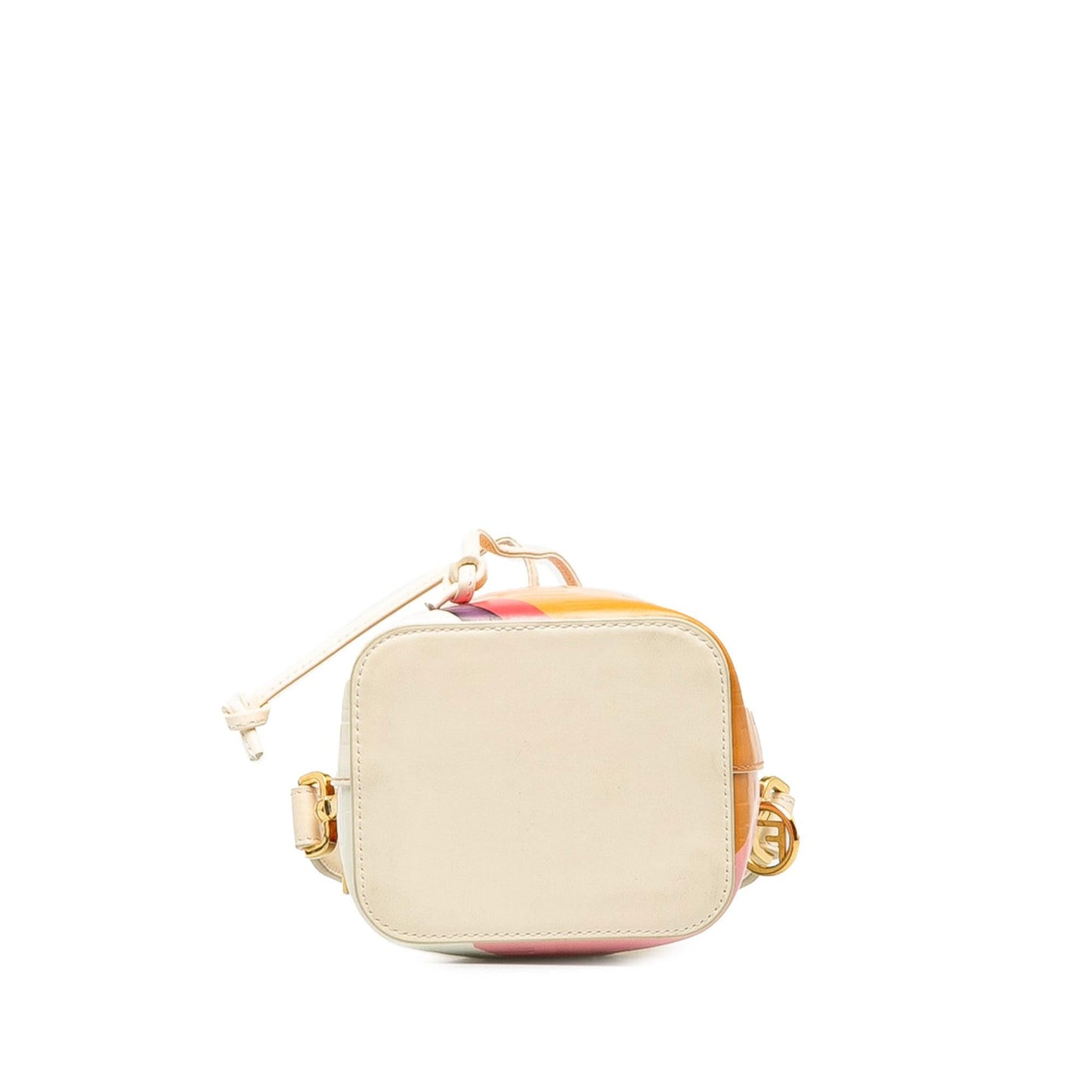Fendi Mon Tresor Leather Red Handbag Red