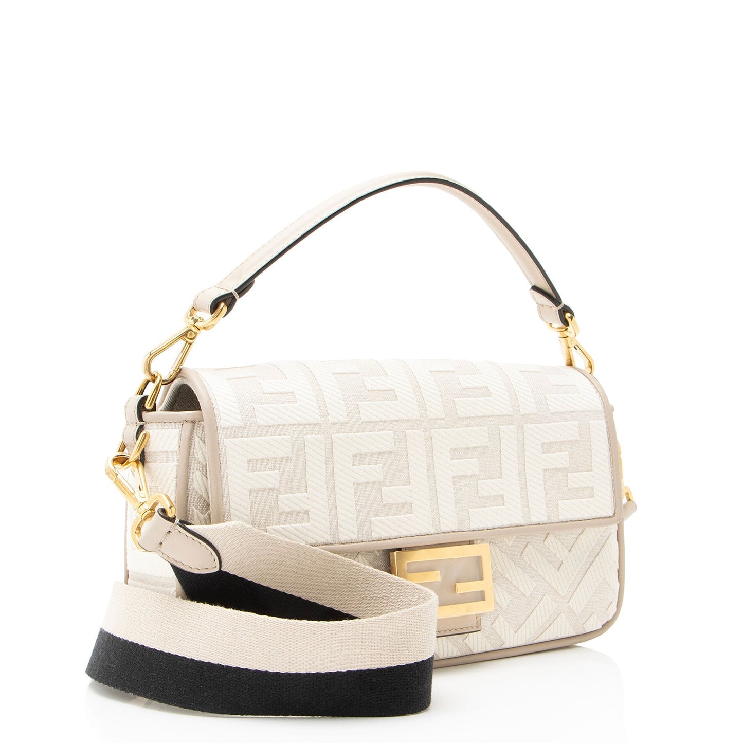 Fendi Canvas B Bis Shoulder Bag