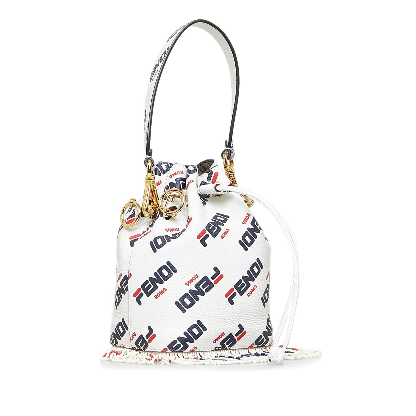 Fendi Stripes Convertible Baguette Shg-Lozalr