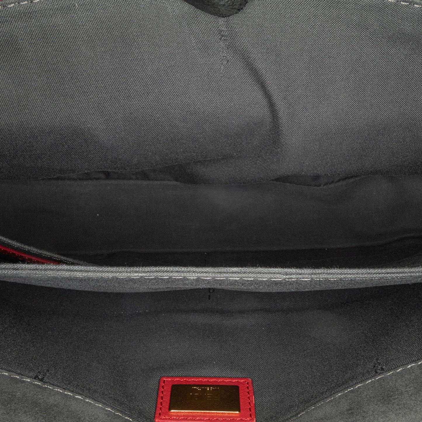 Fendi Leather 3Baguette Shoulder Bag