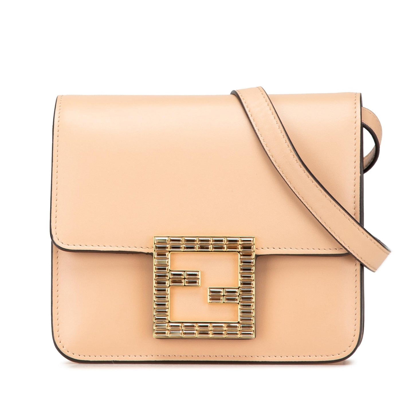 Fendi Luxury Leather Red Crossbody Style 2