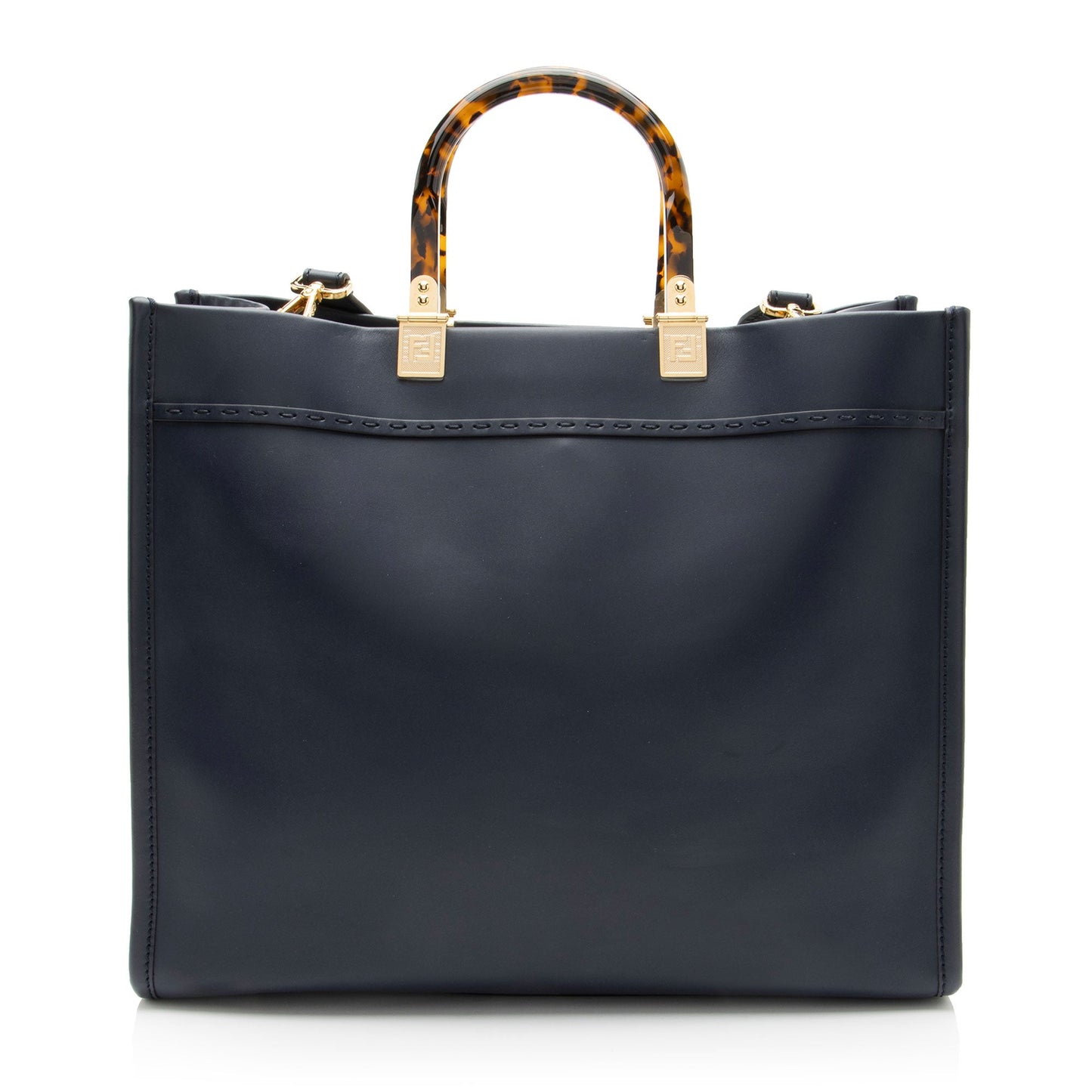 Fendi Sunshine Leather Red Tote Bag Style 4