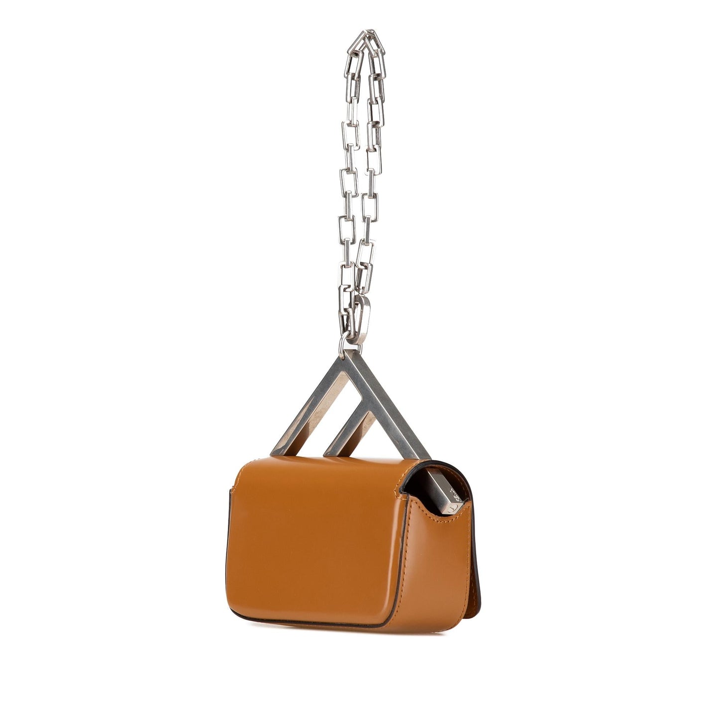Fendi Calfskin Red Shoulder Bag Calfskin