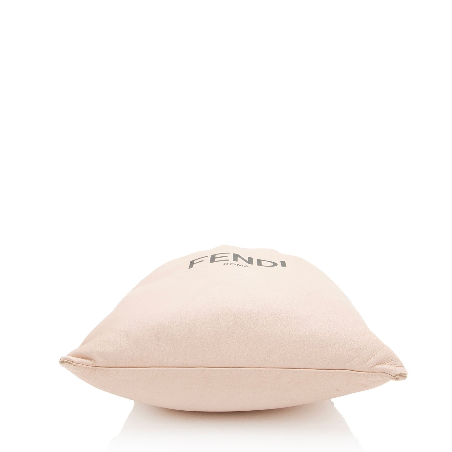Fendi Nappa Leather Logo Drawstring Shoulder Bag