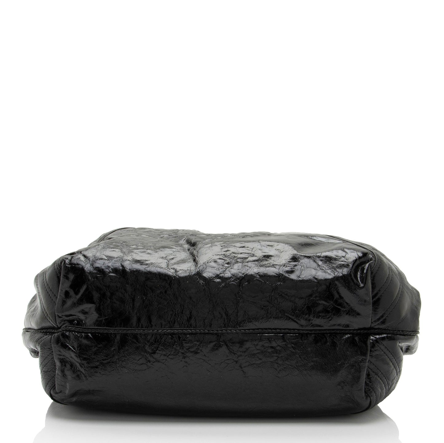 Fendi Patent Leather Spy Satchel (SHF-PigQG6)