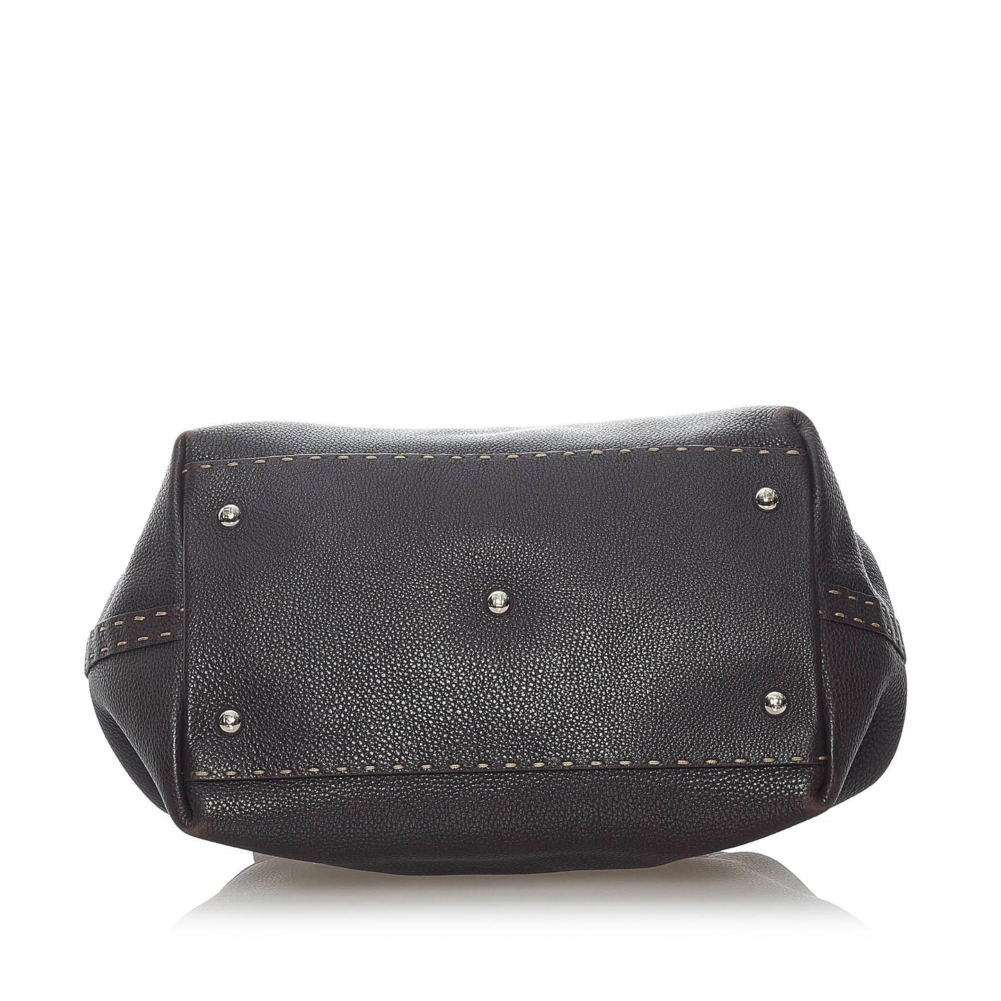 Fendi Selleria Leather Handbag (SHG-37198)