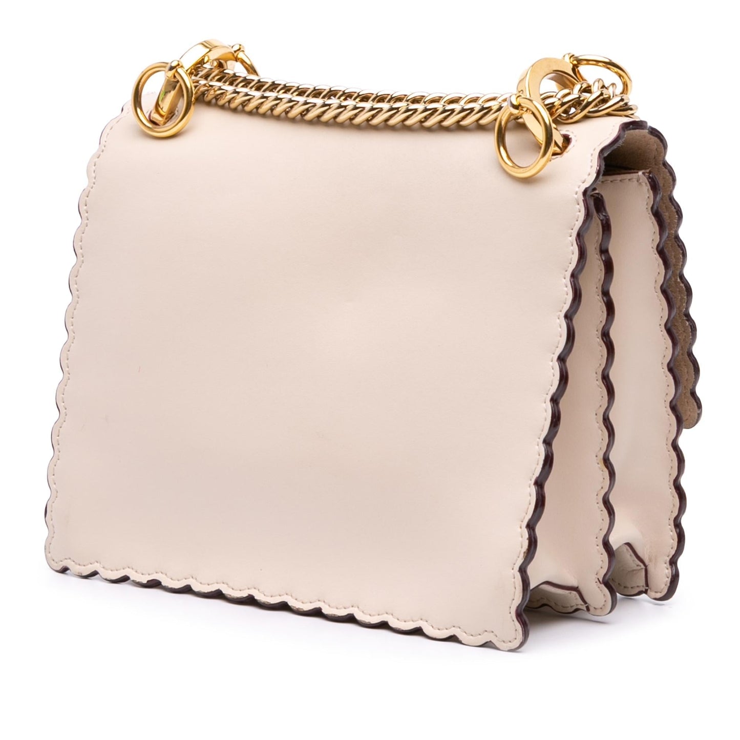 Fendi Kan I Leather Red Crossbody Style 2