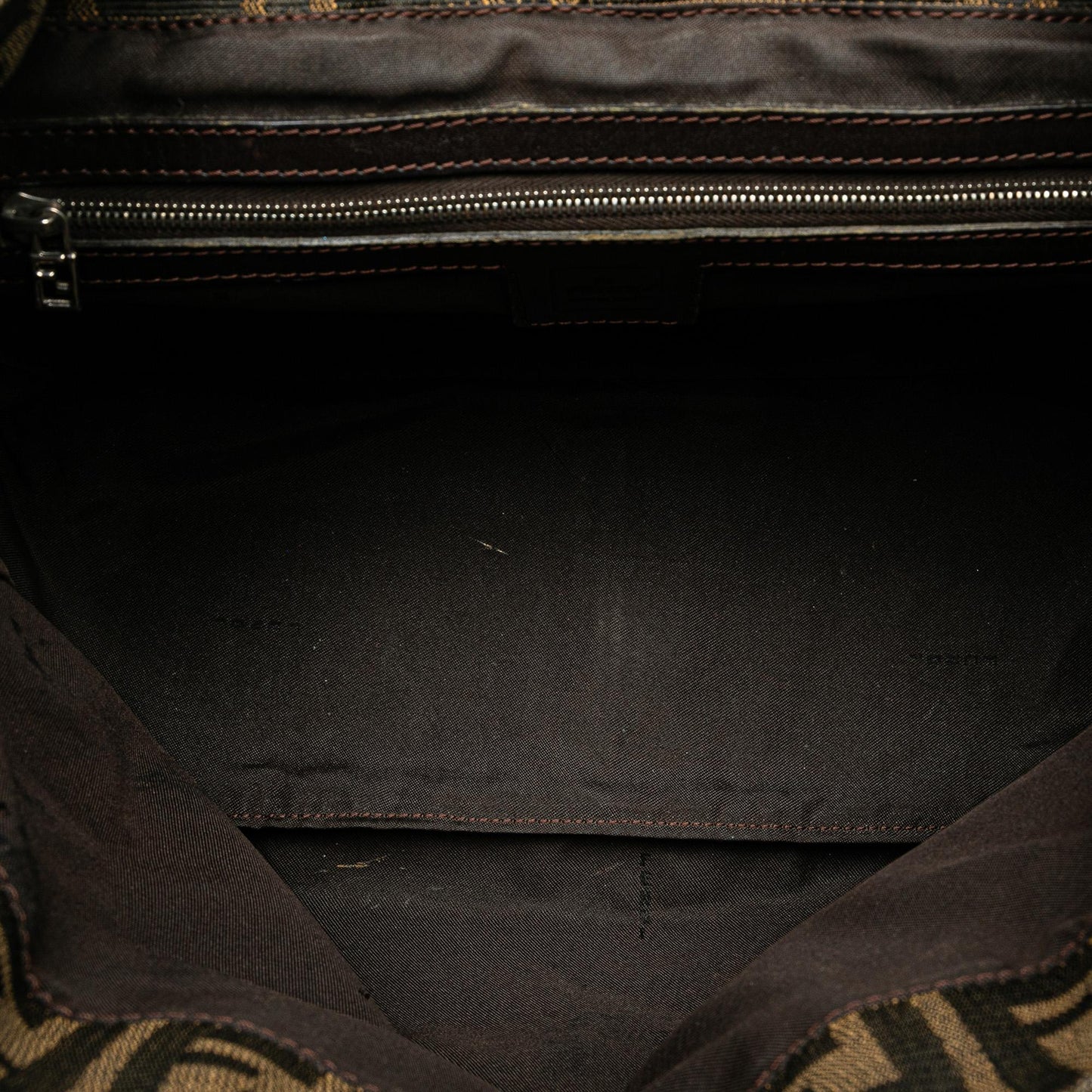Fendi Tote Canvas Red Tote Bag